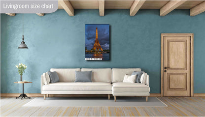 Eiffel Tower Sunset Paris