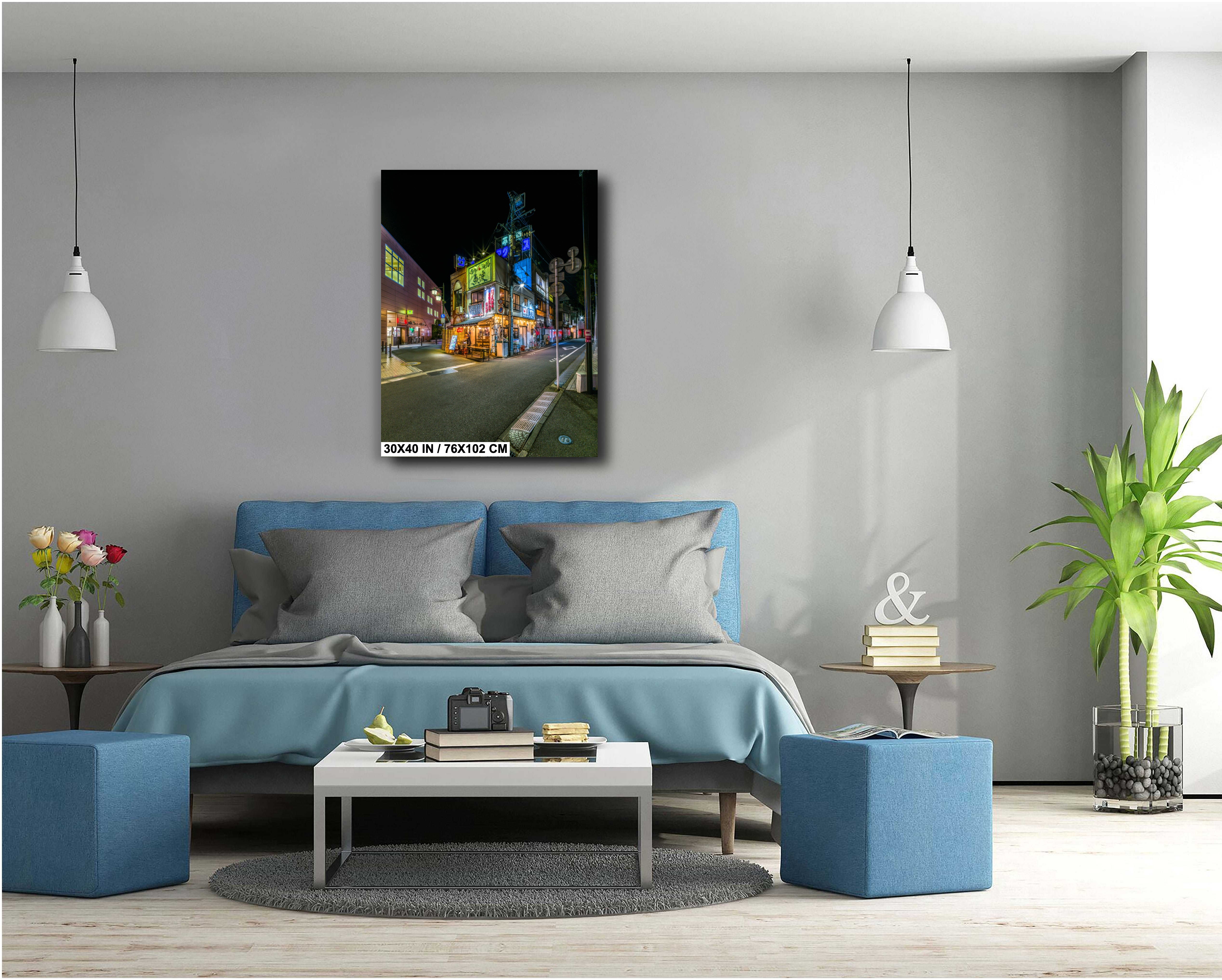 Uonami Fishbar Tokyo Nights – Neon Street Photography Wall Art Print