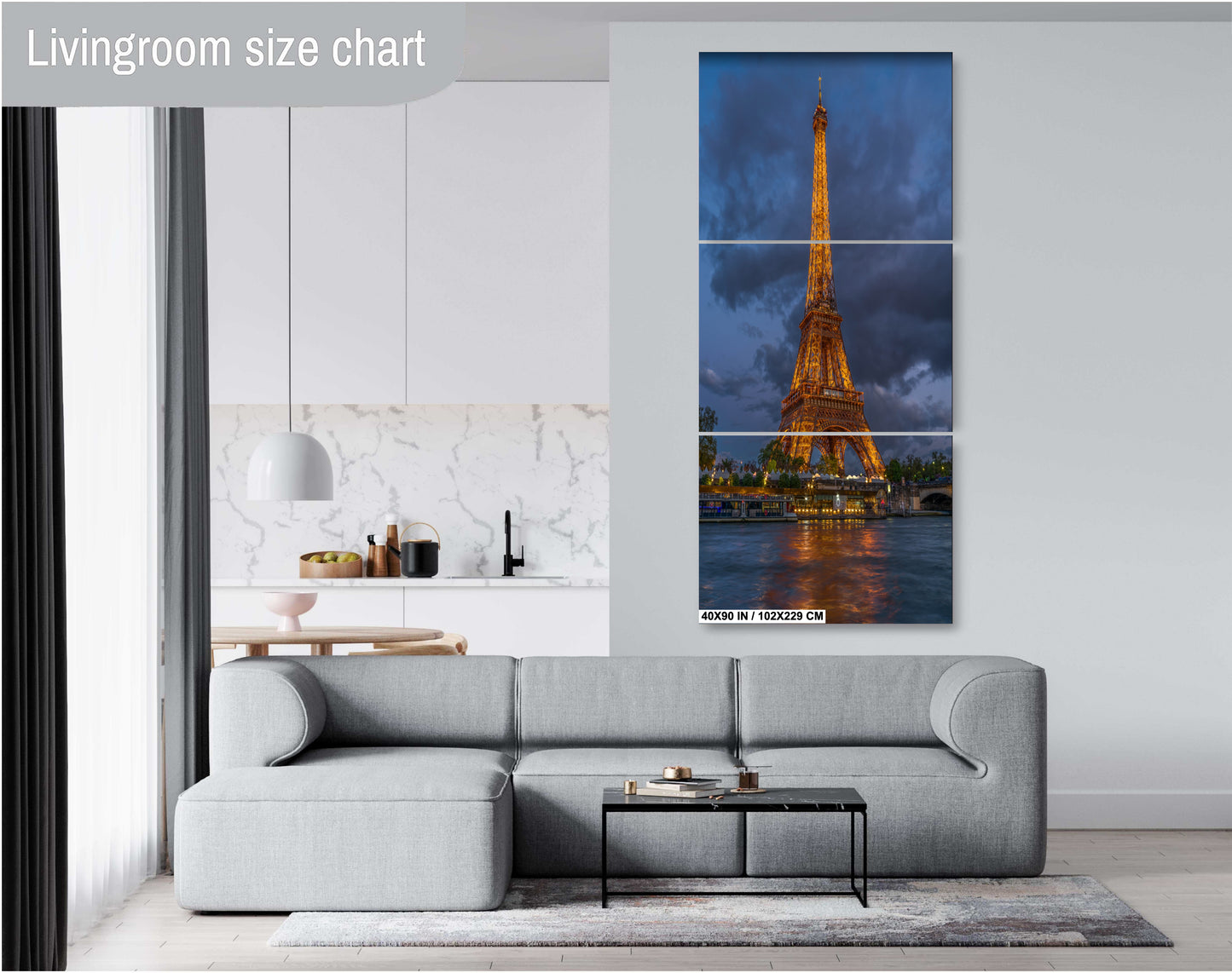 Eiffel Tower Sunset Paris