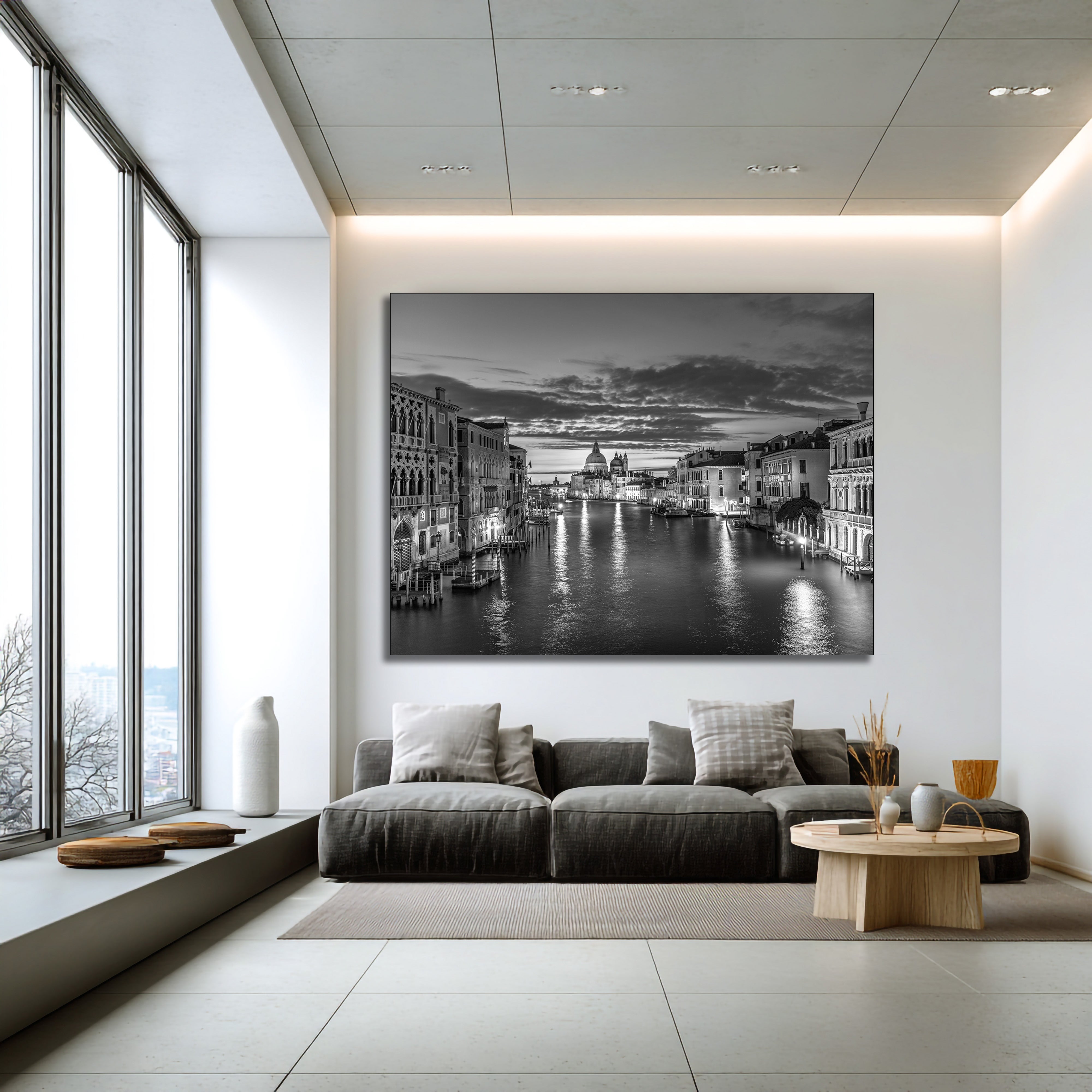 Ponte dell'Accademia Fine Art | Canvas, Acrylic, Metal