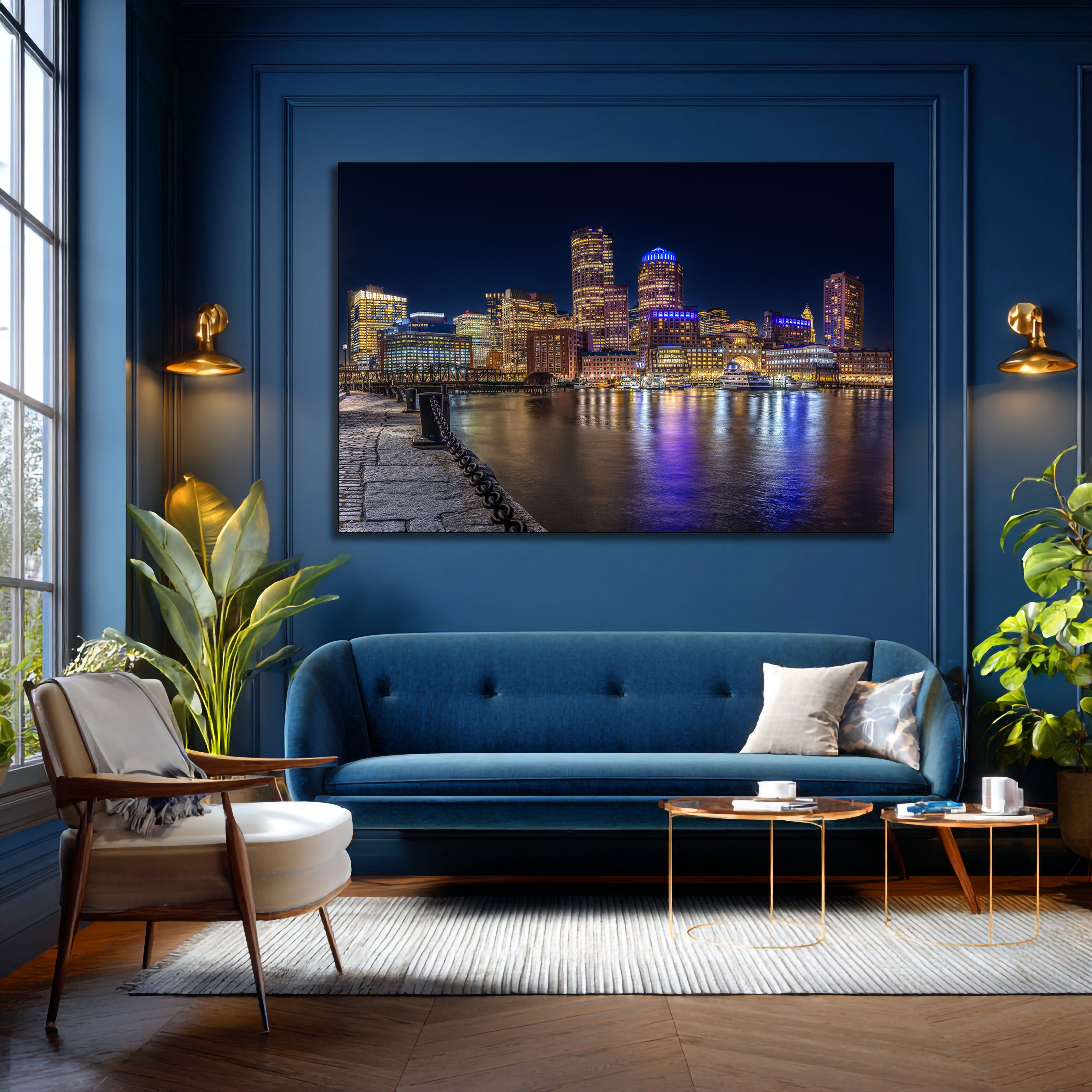 Boston Waterfront Wall Art