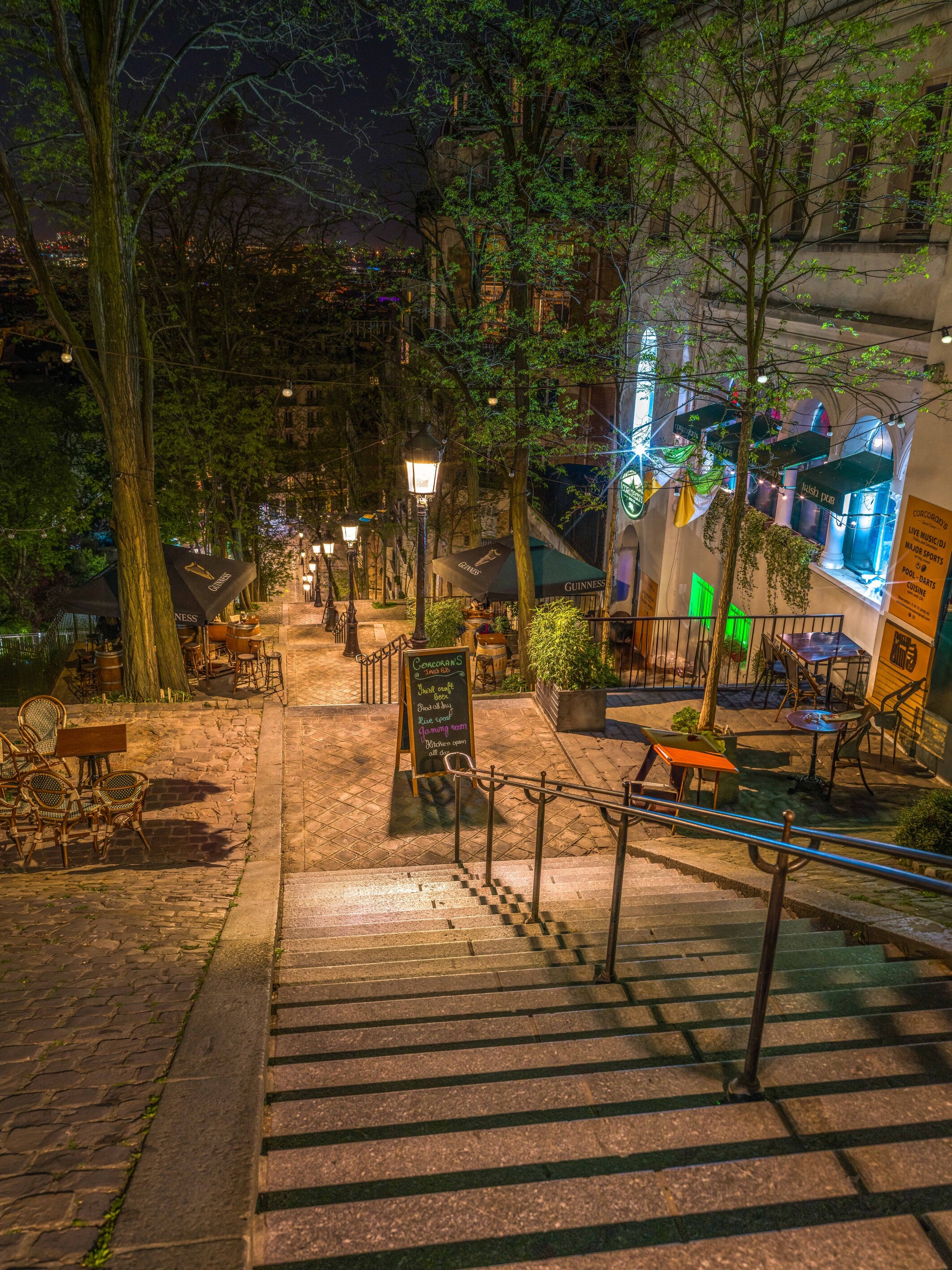 Cafe Montmartre Paris Wall Art