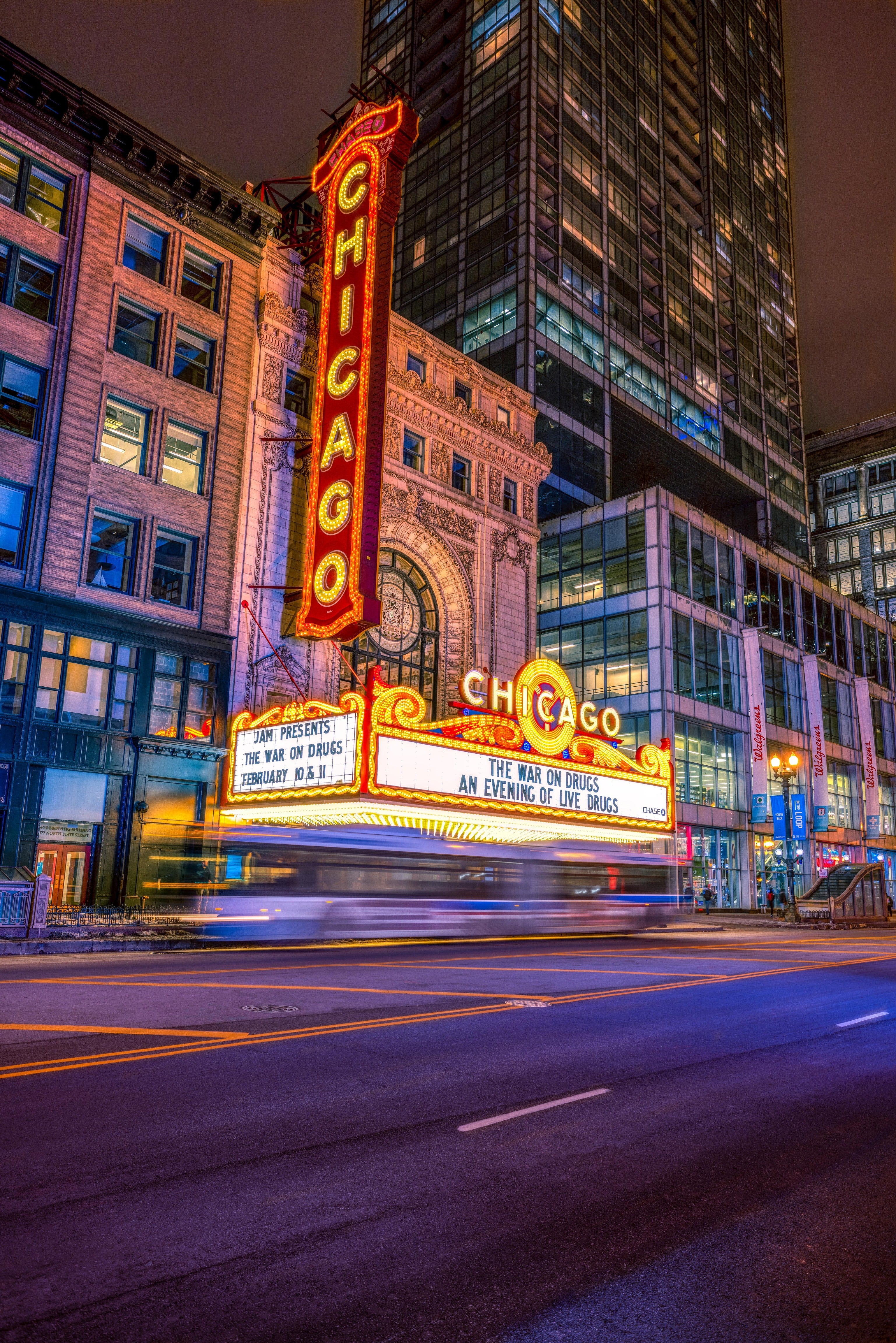 Chicago Theatre Midnight