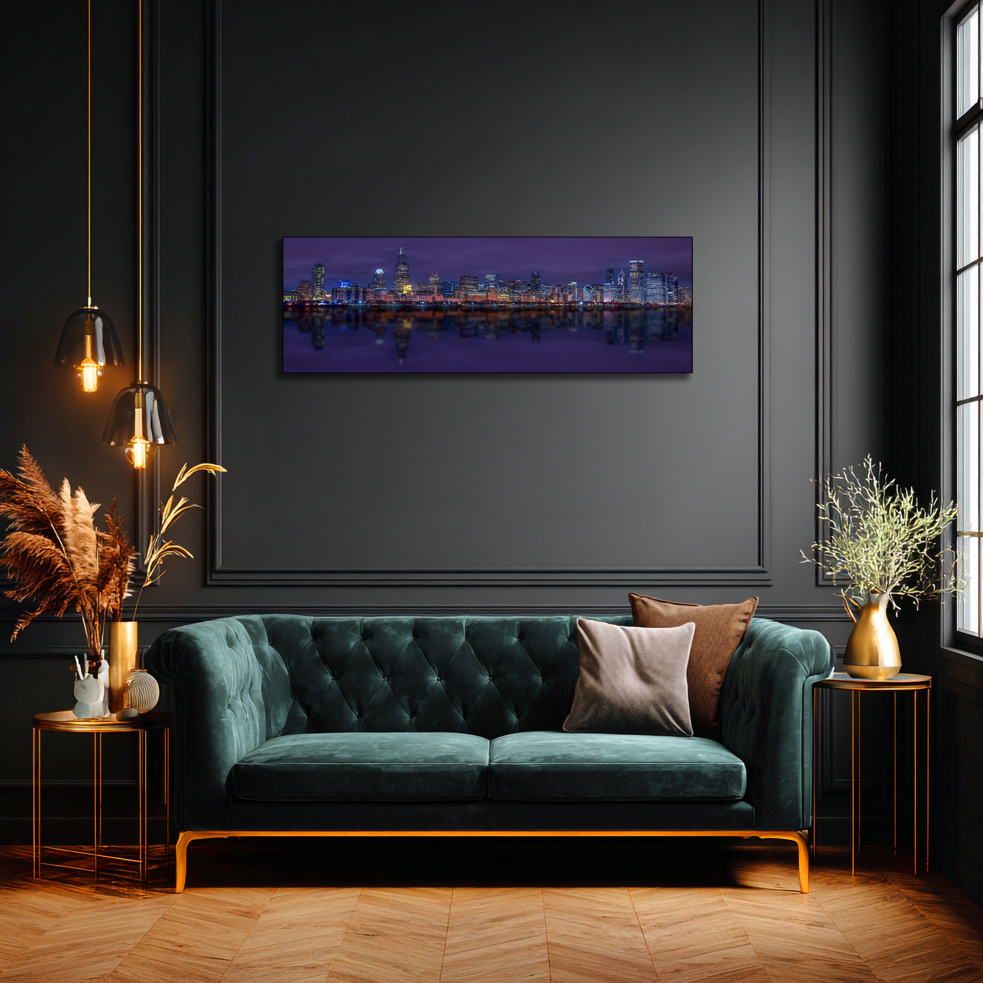 Chicago Skyline Wall Art | Fine Art Canvas, Metal & Acrylic Prints