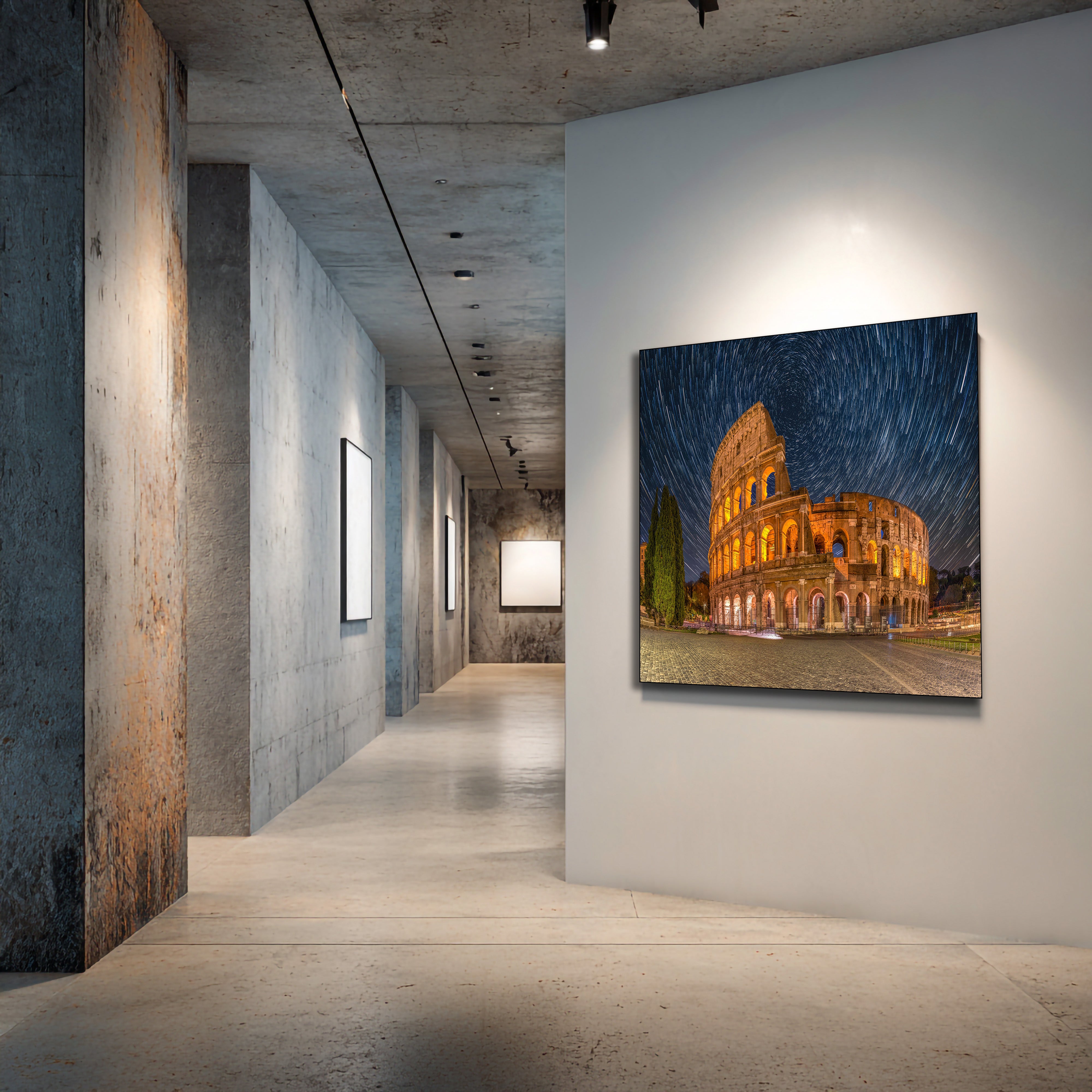 Colosseum Rome Italy Fine Art | Canvas, Acrylic, Metal