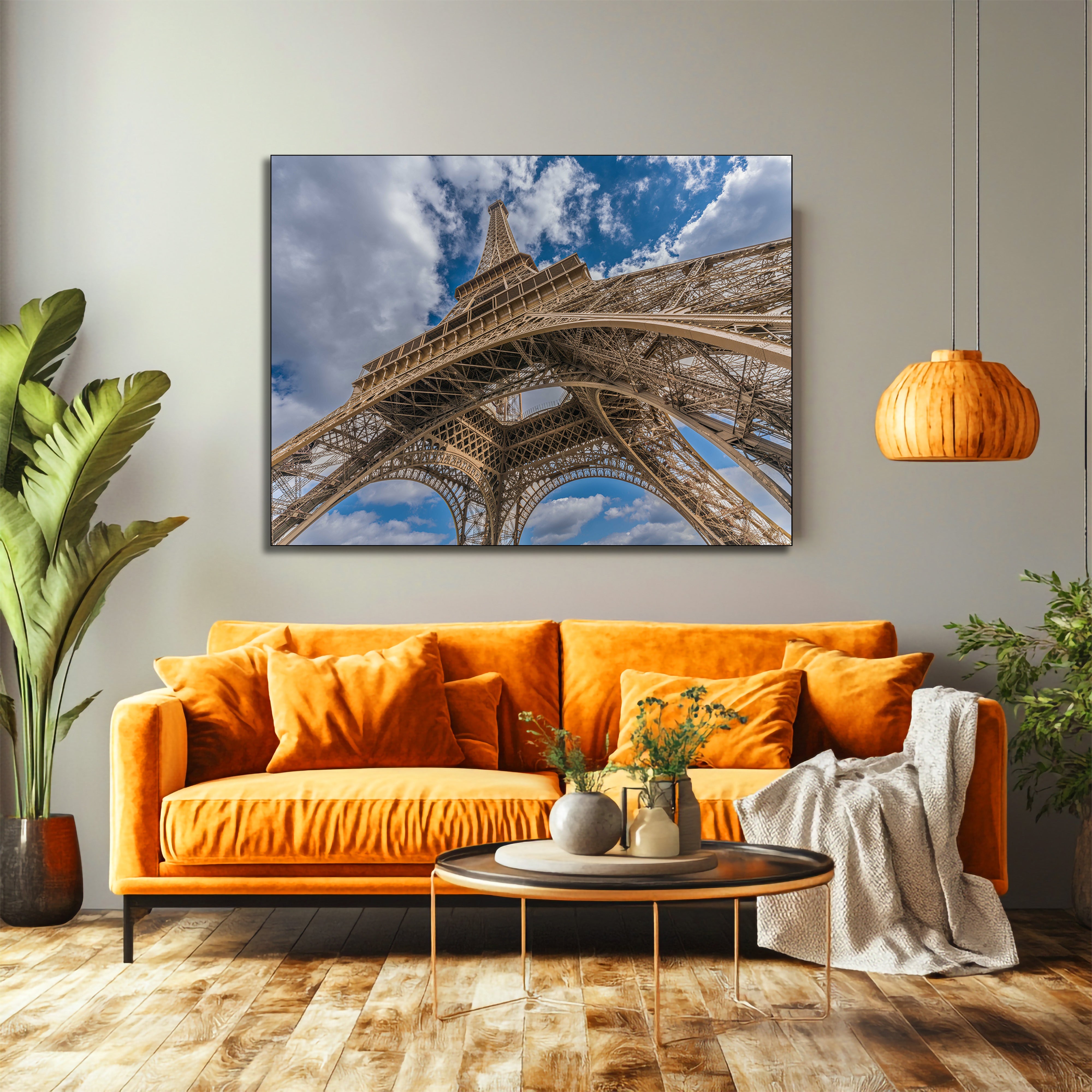 Eiffel Tower Paris Fine Art | Canvas, Acrylic, Metal