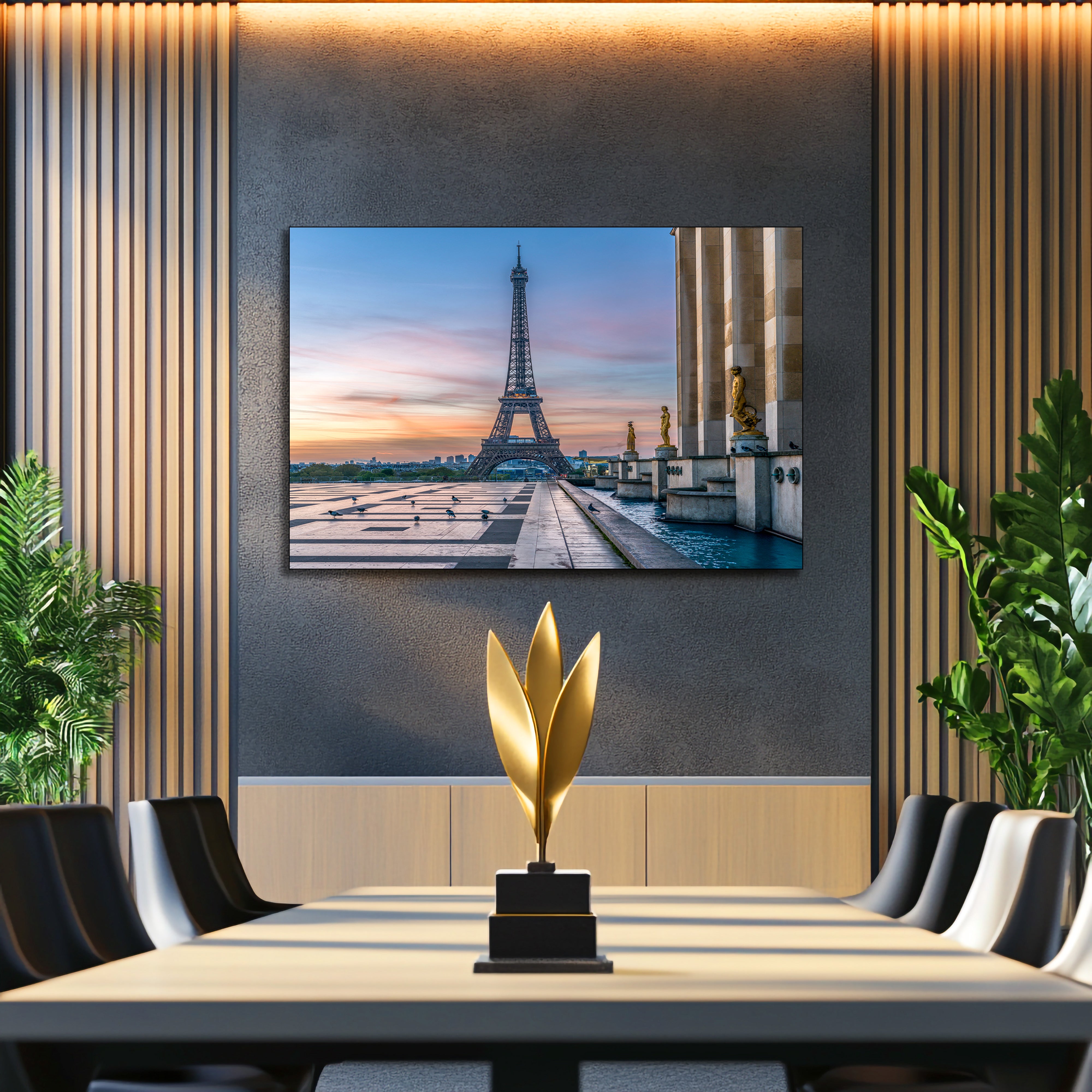 Trocadero Eiffel Tower fine art | Canvas, Acrylic, Metal