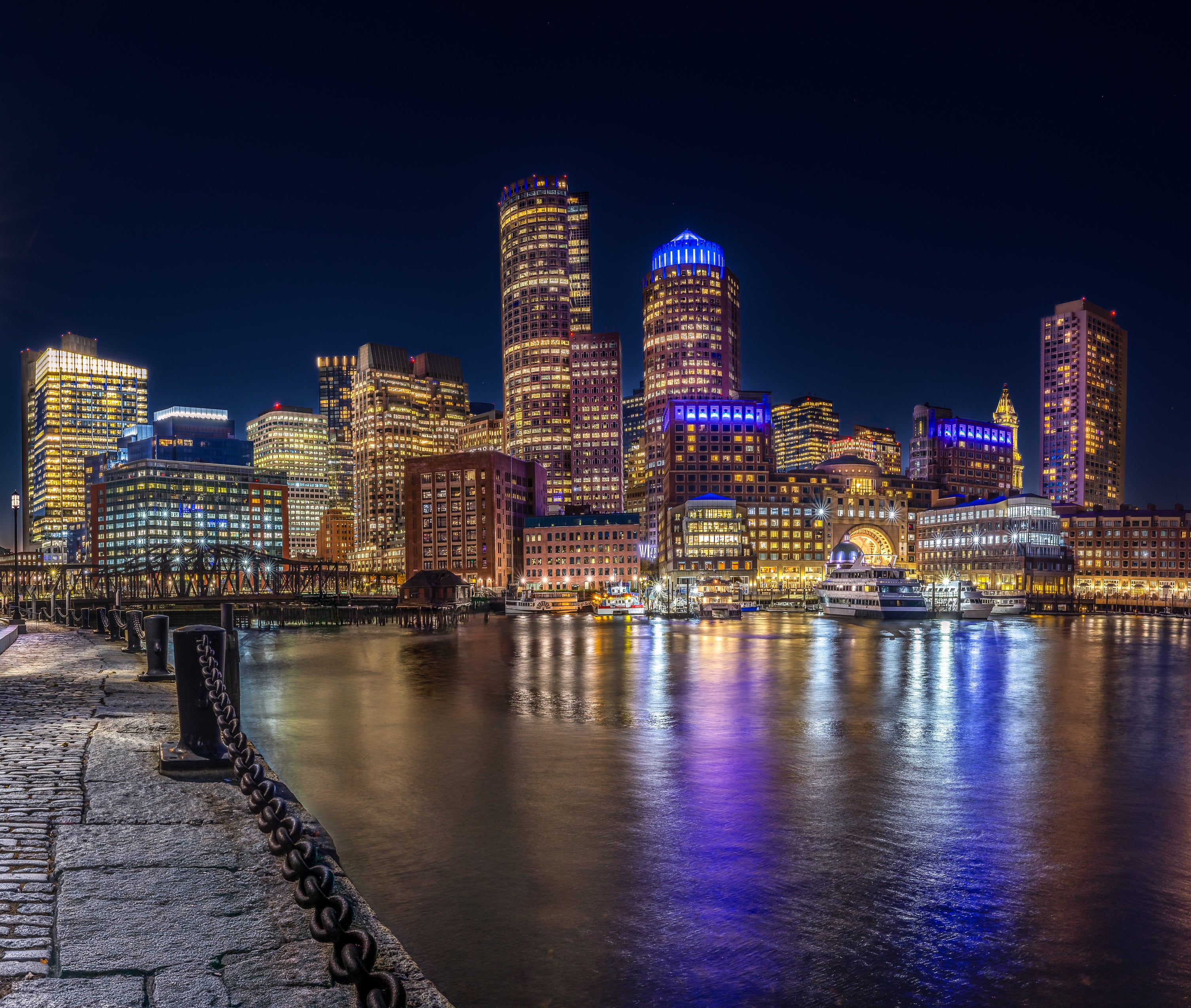 Fan Pier Park Boston Wall Art