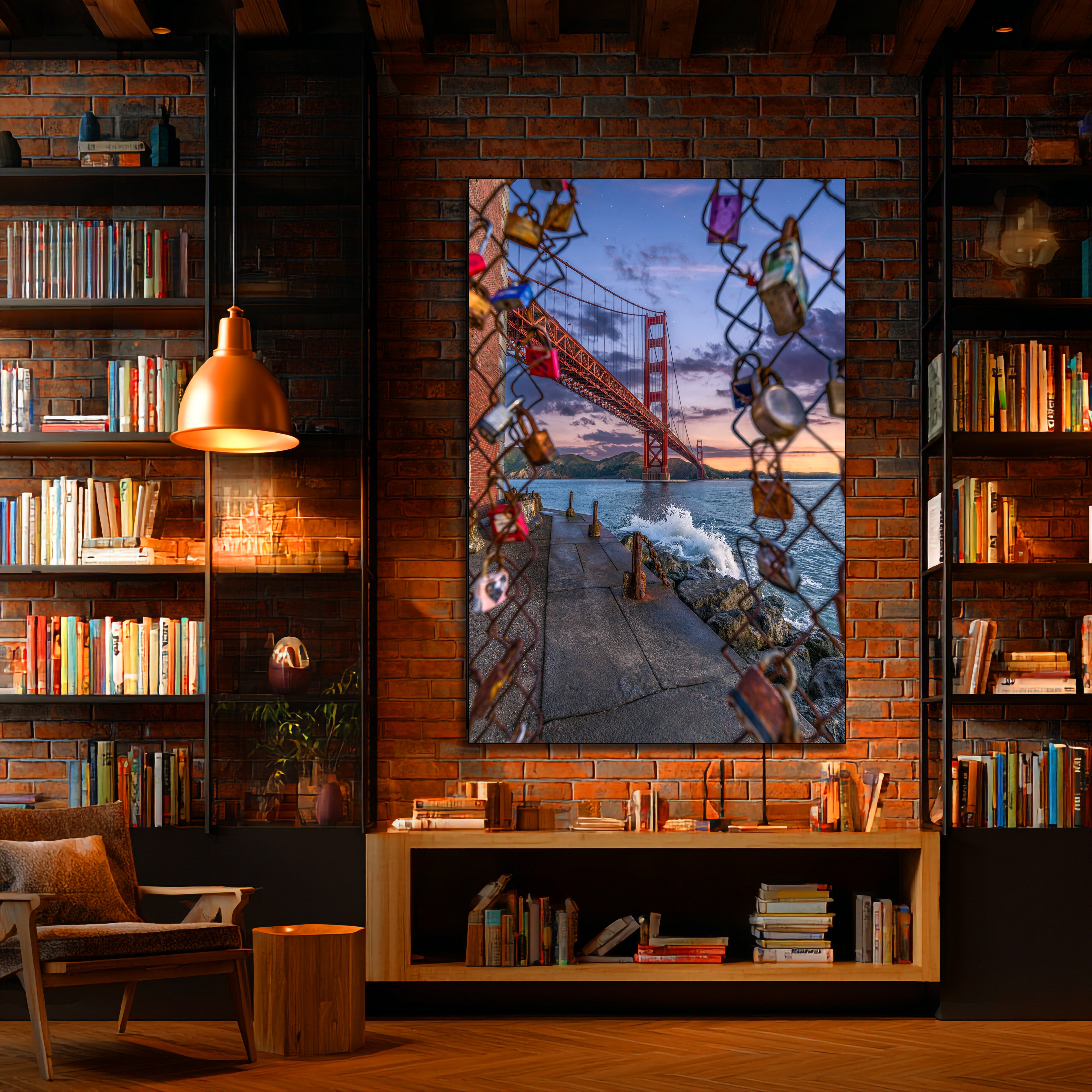 golden gate bridge canvas print