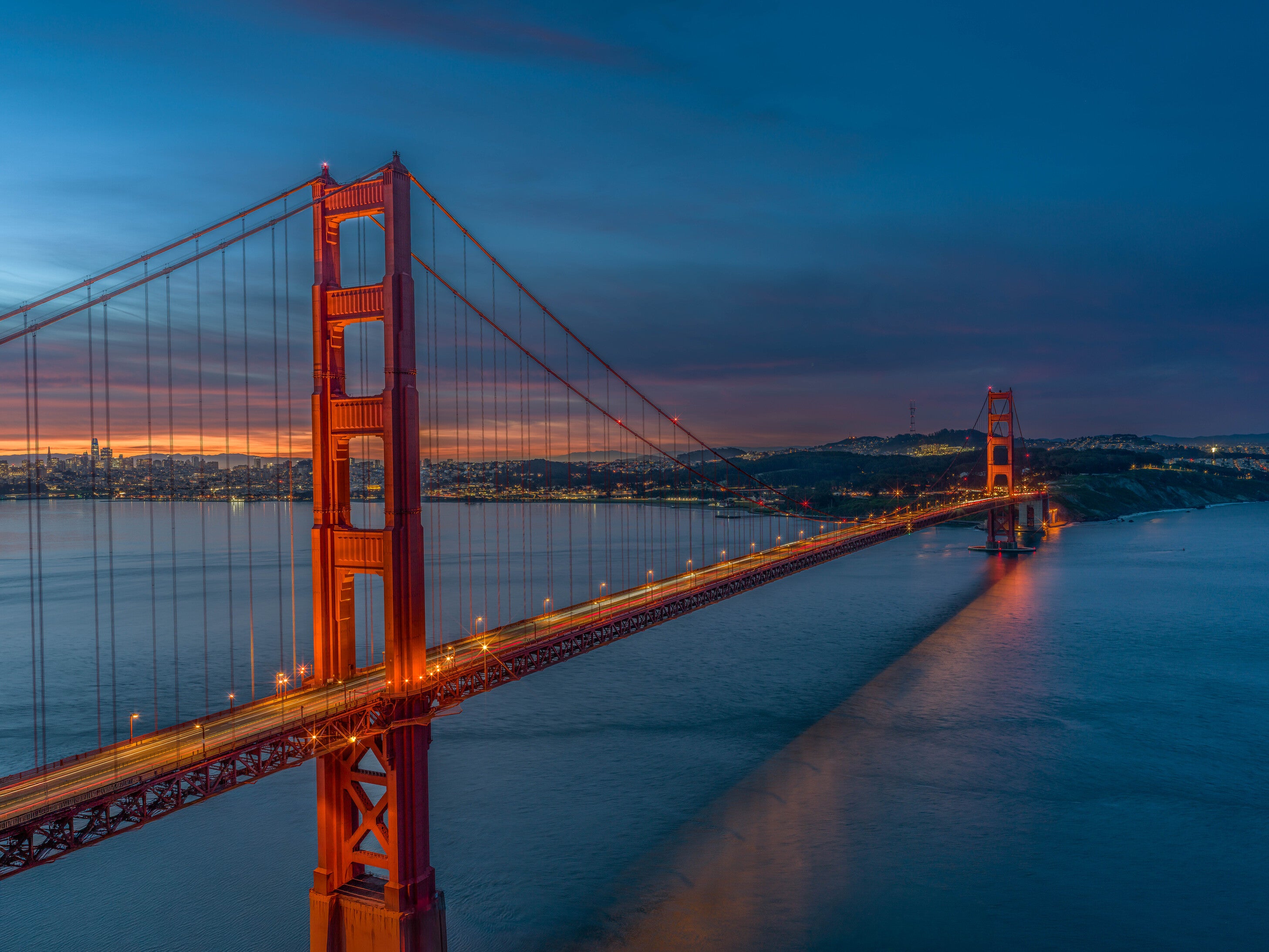 Golden Gate Bridge fine art print Battery Spencer
