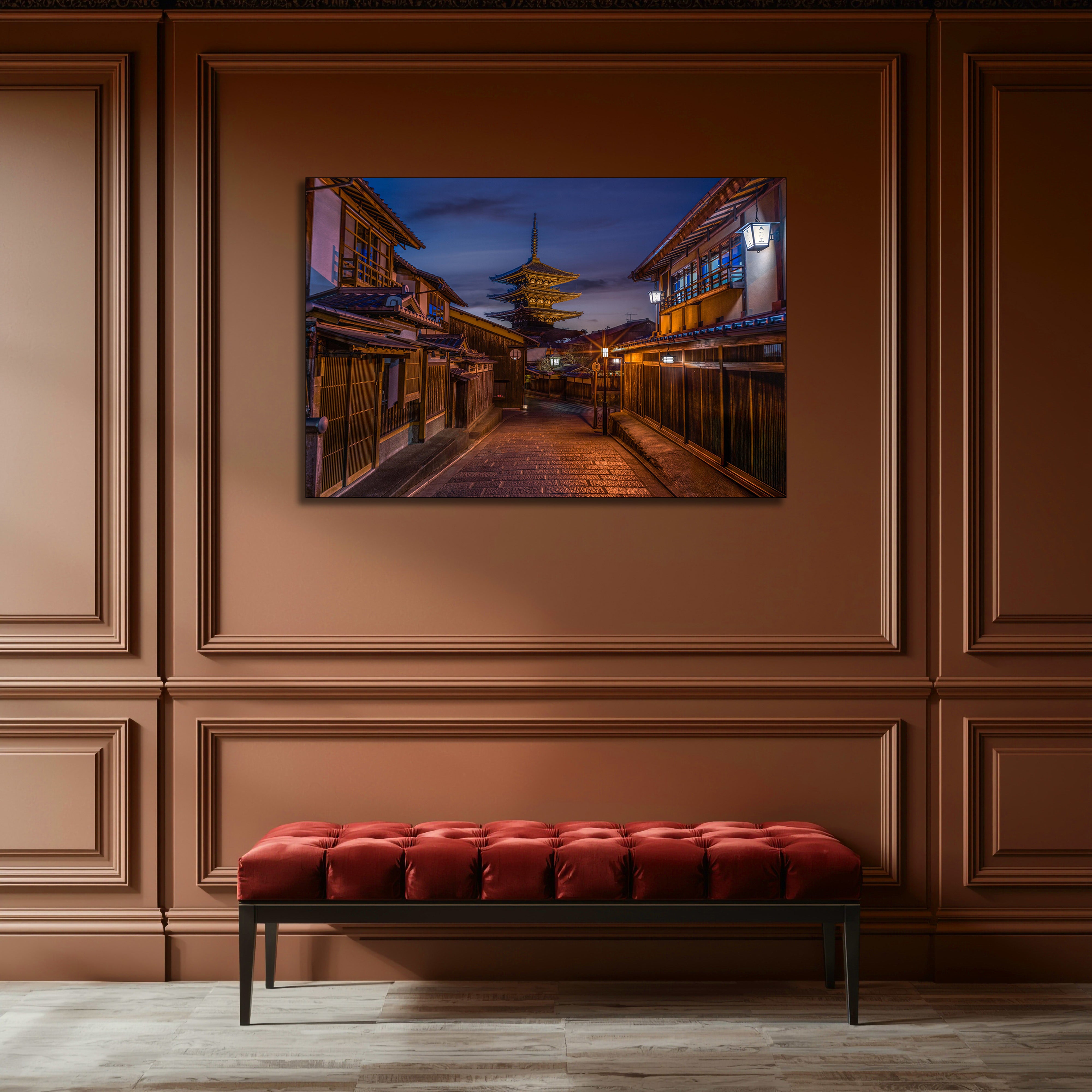 Hokan Ji Temple Kyoto Fine Art | Canvas, Acrylic, Metal