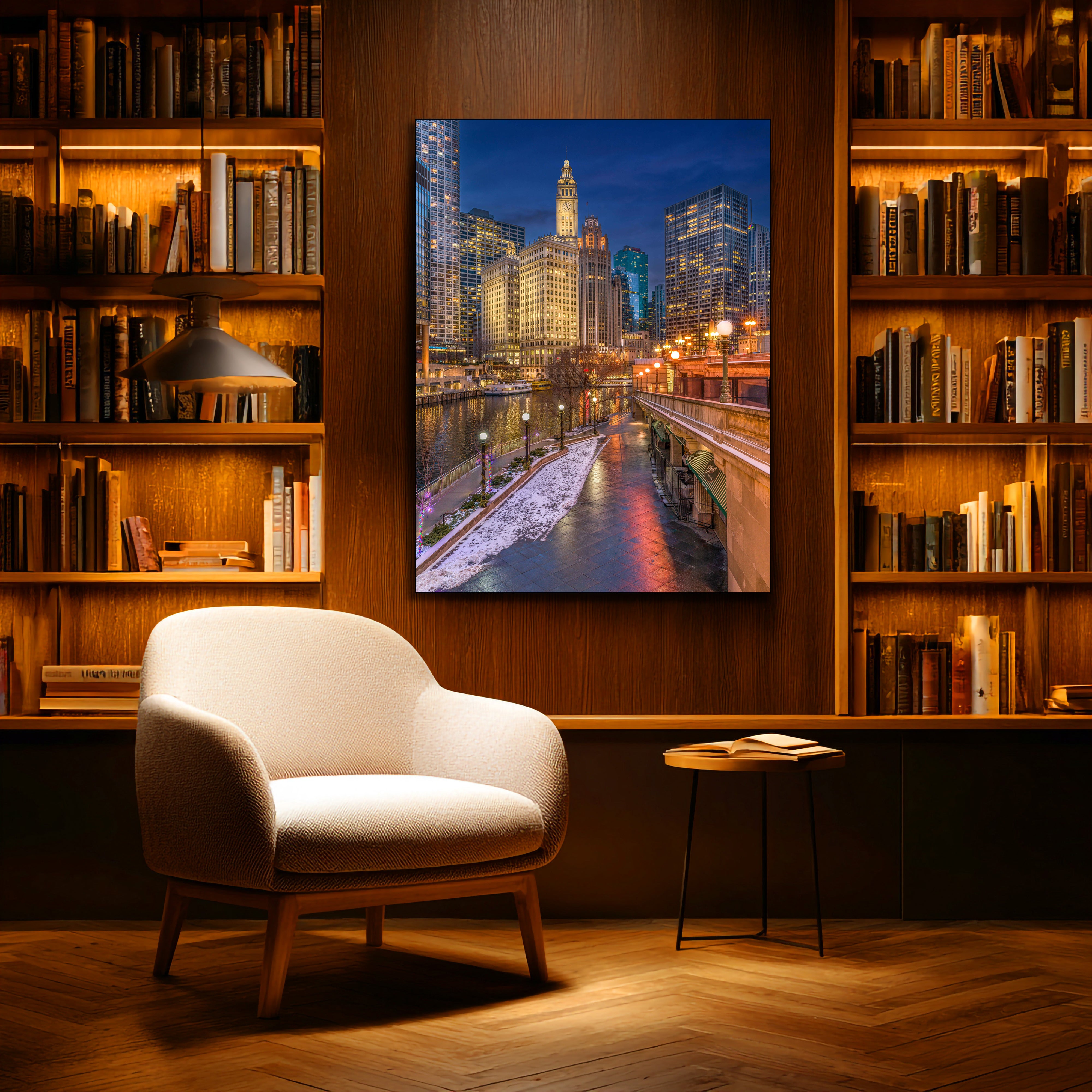 I am Chicago, River North Wabash Street Wall Art | Canvas & Metal