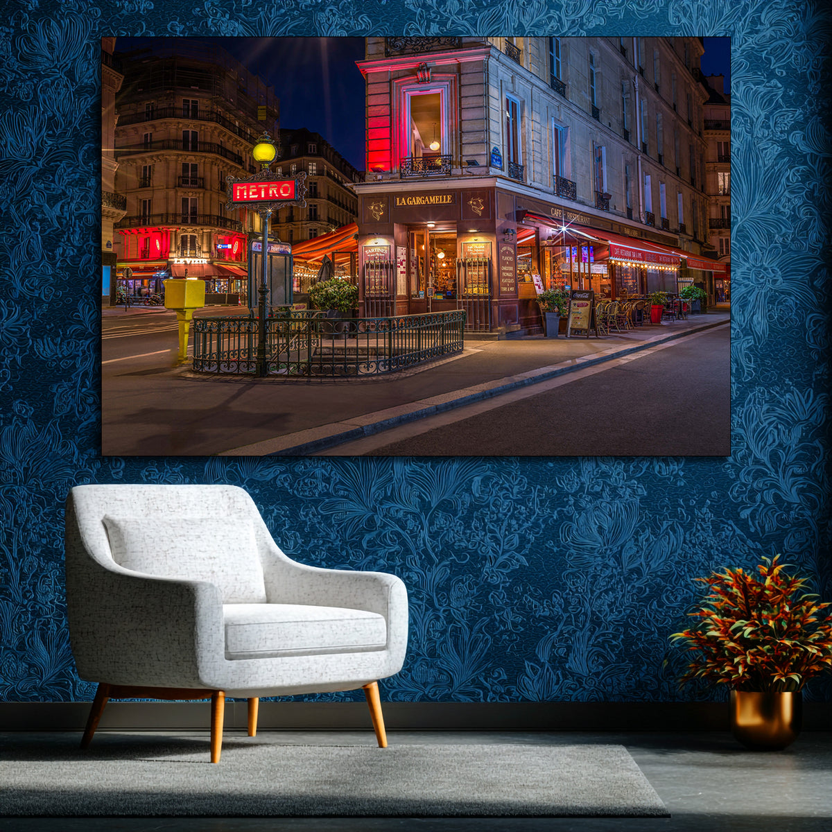 La Gargamelle near Le Peletier Metro in Paris fine art photography