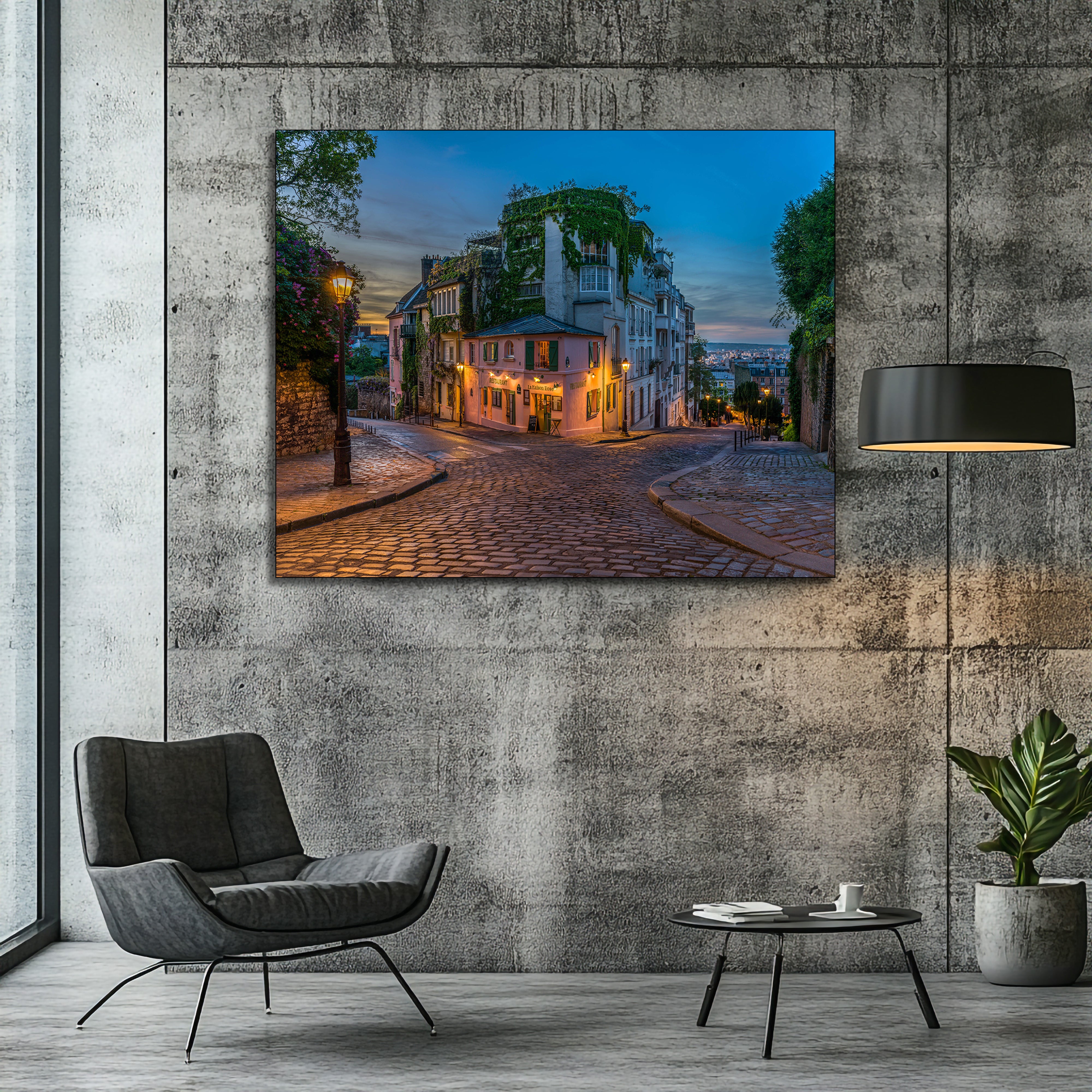 La Maison Rose Montmartre Paris fine art | Canvas, Acrylic, Metal
