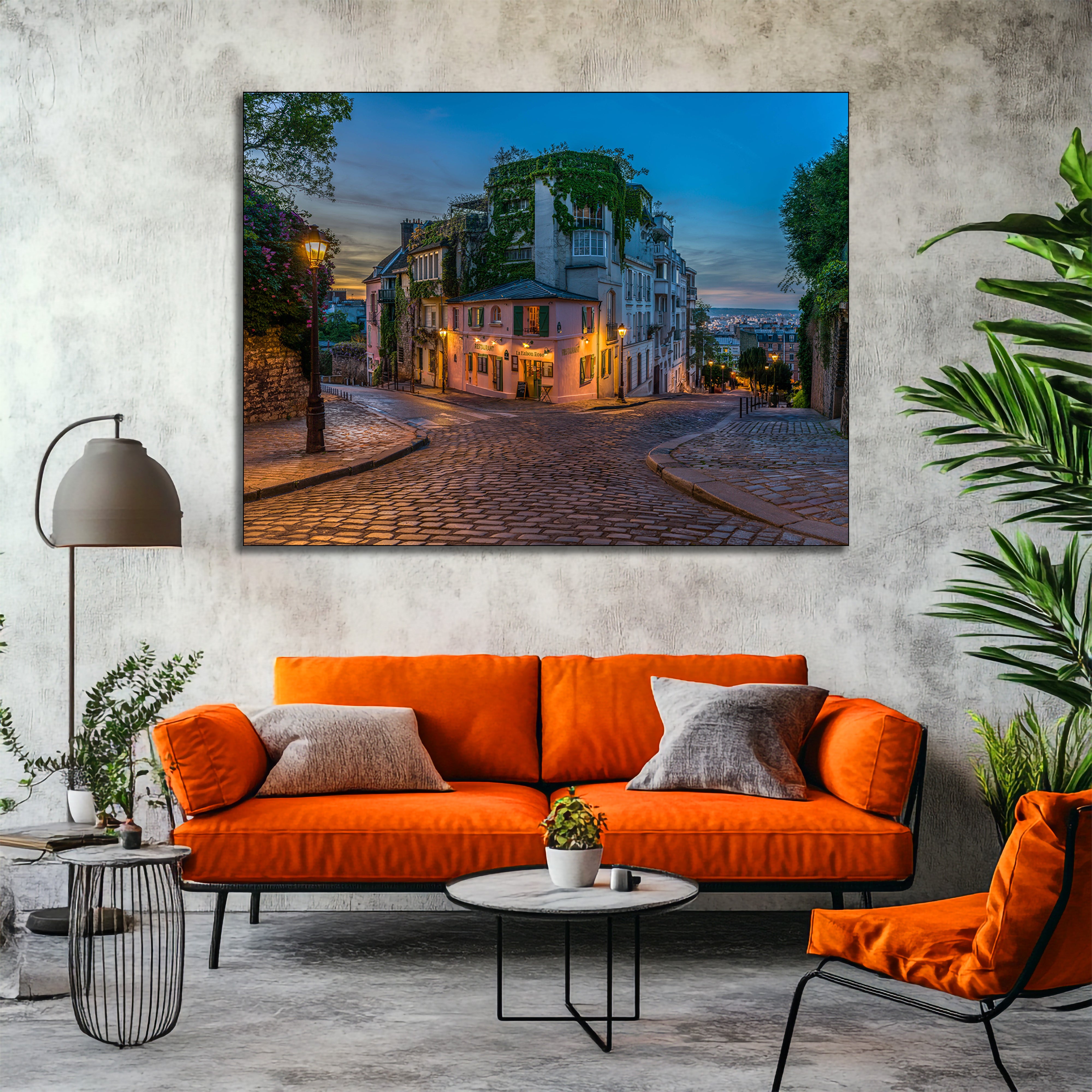 La Maison Rose Montmartre Paris fine art | Canvas, Acrylic, Metal