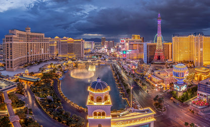 Beautiful View of Las Vegas Skyline