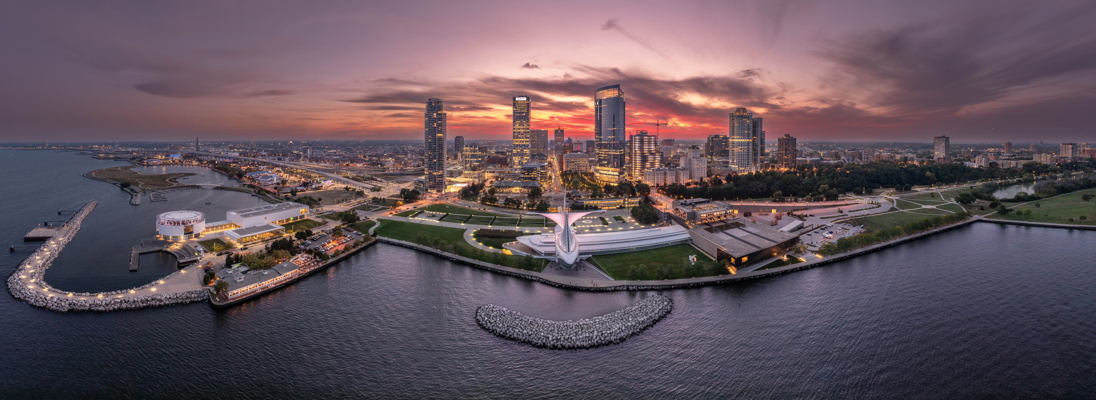 Milwaukee Downtown Panorama