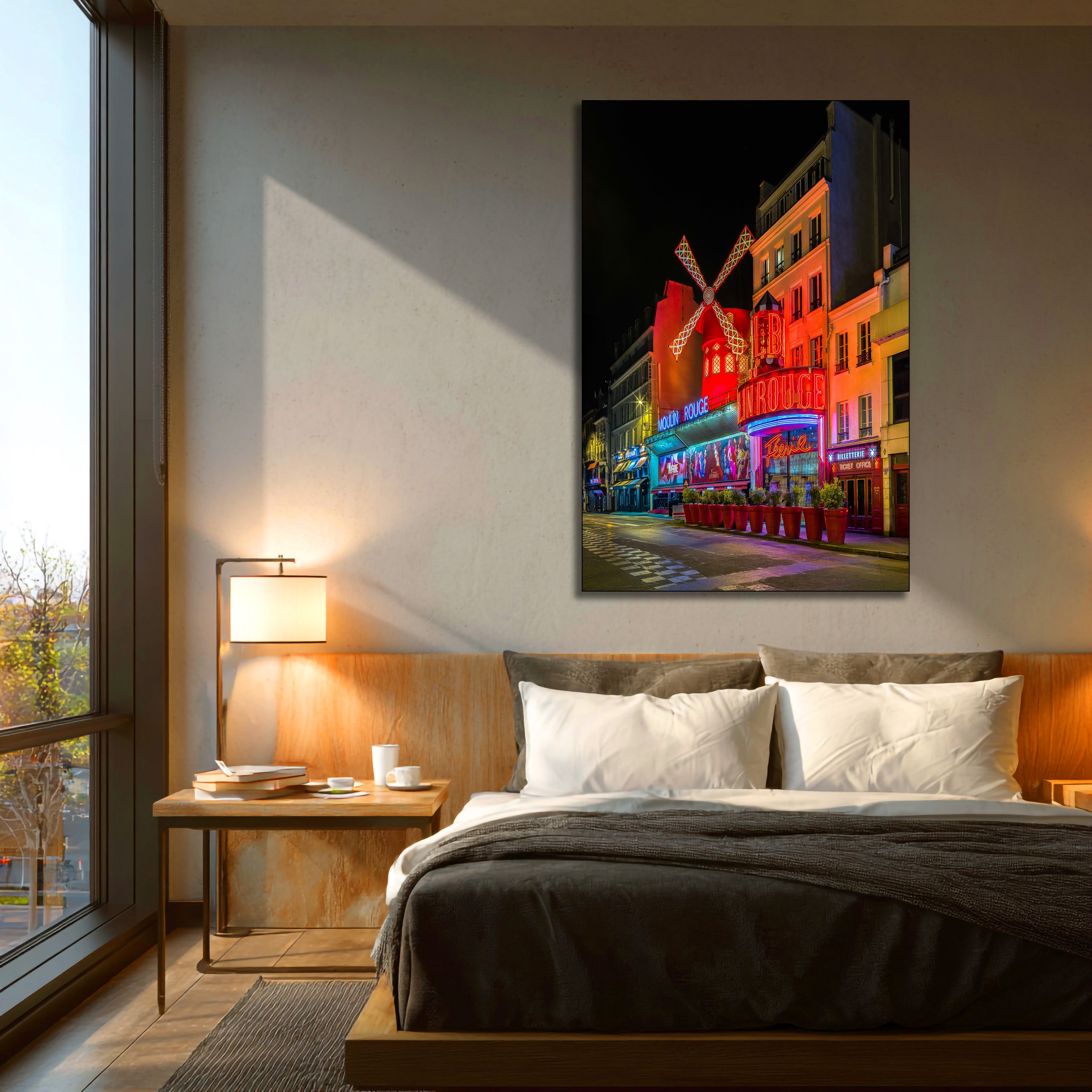 Moulin Rouge Paris fine art | Canvas, Acrylic, Metal