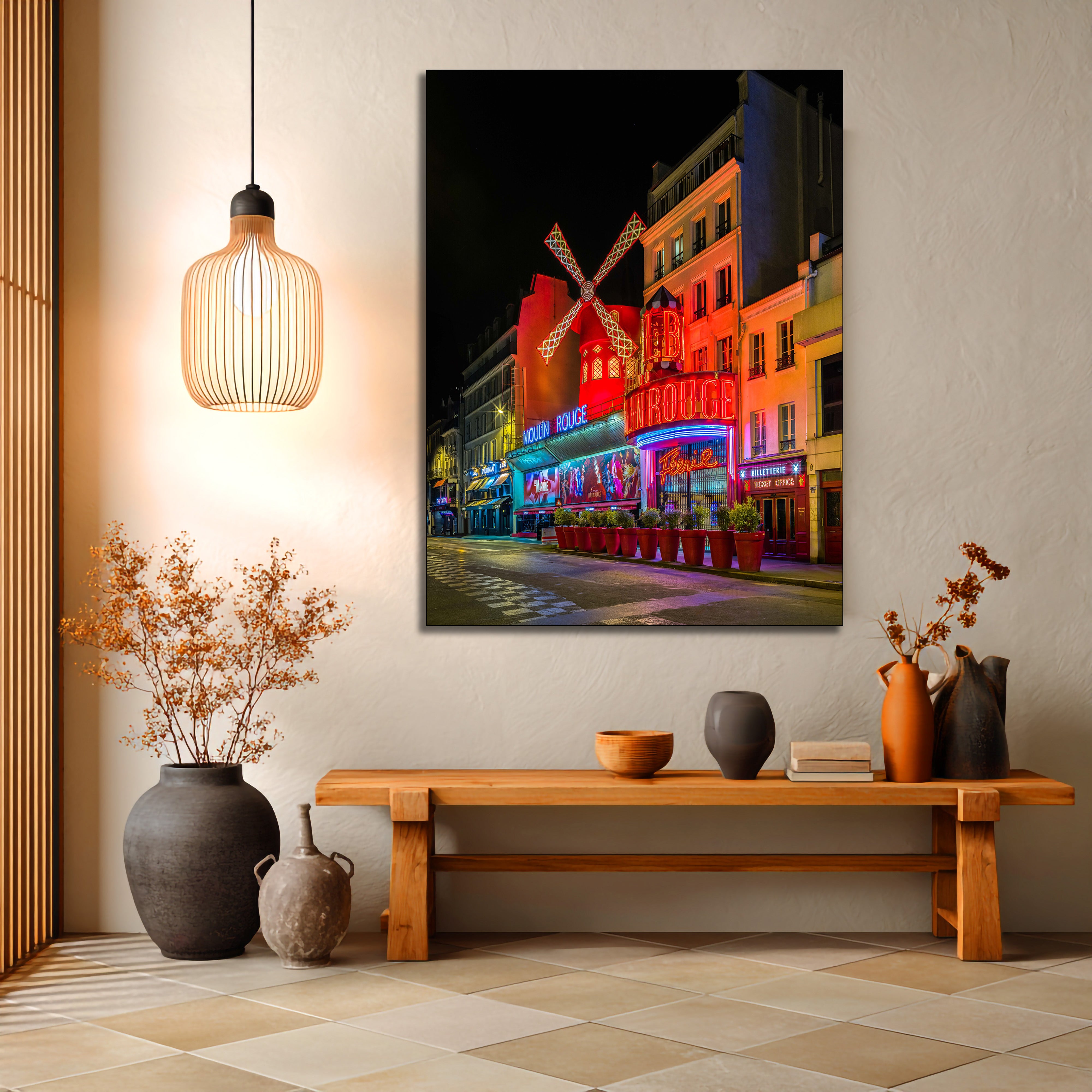 Moulin Rouge Paris fine art | Canvas, Acrylic, Metal