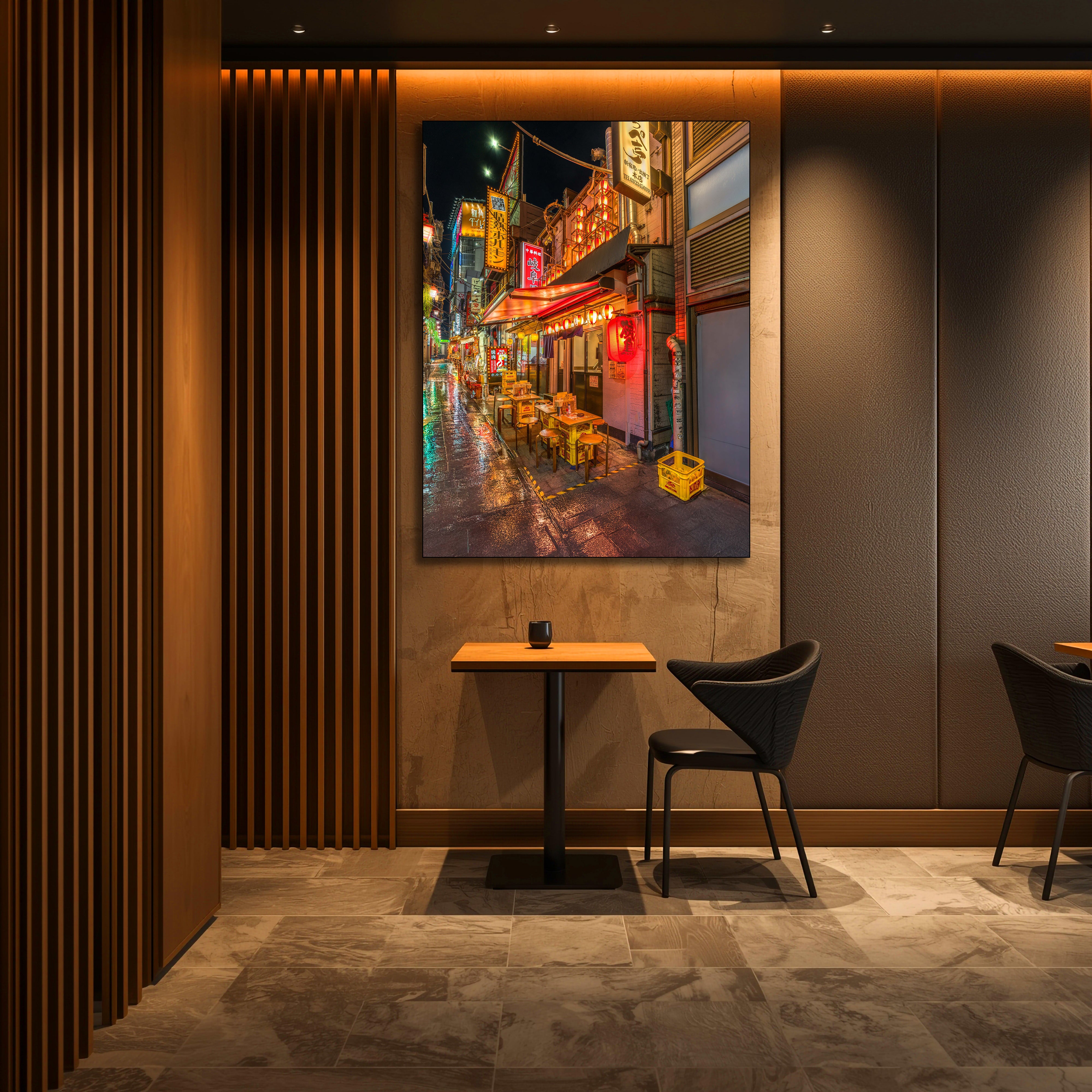 Omoide Yokocho Tokyo fine art | Canvas, Acrylic, Metal