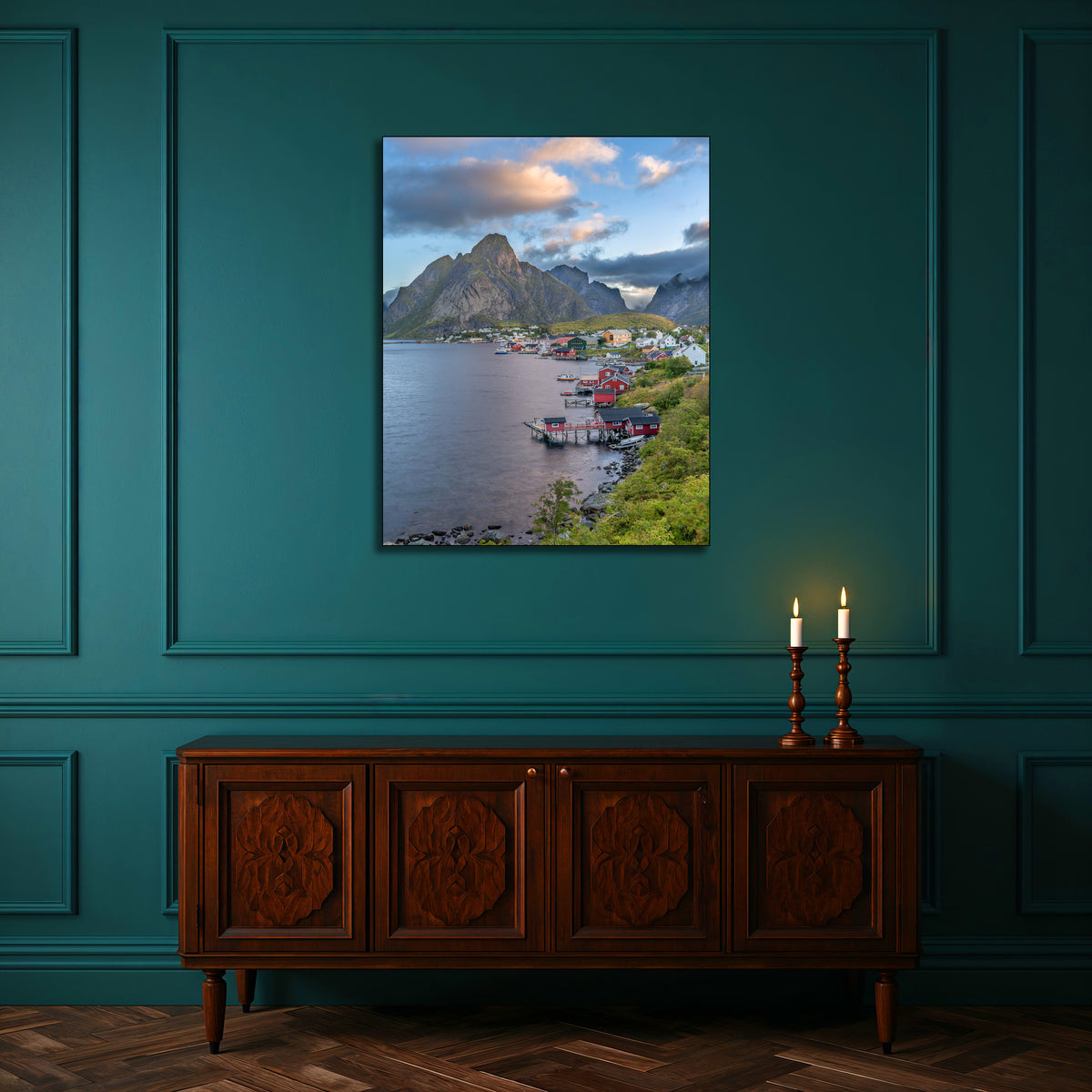 Reine Postcard View Fine Art | Lofoten Fine Art Print