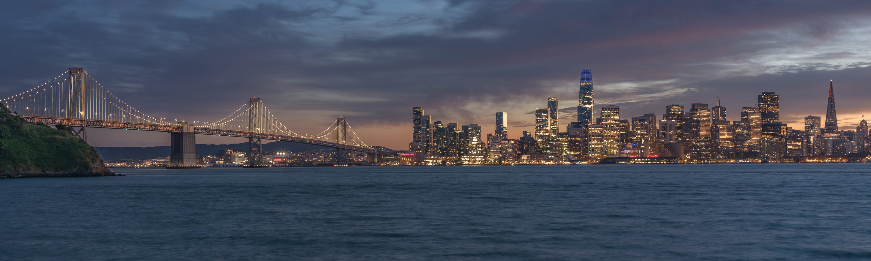 San Francisco Skyline Wall Art | Canvas & Metal Prints