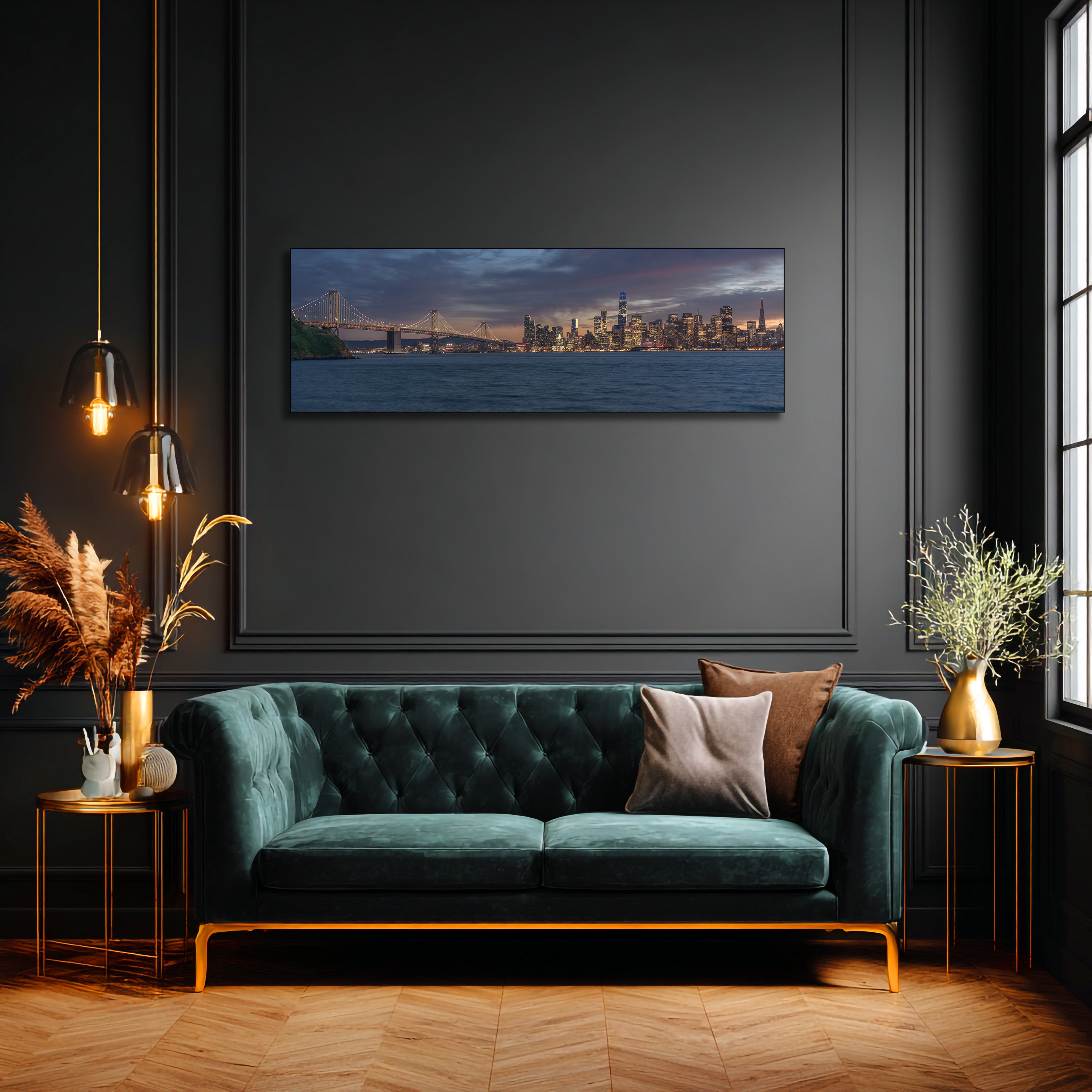 San Francisco Skyline Wall Art | Canvas & Metal Prints