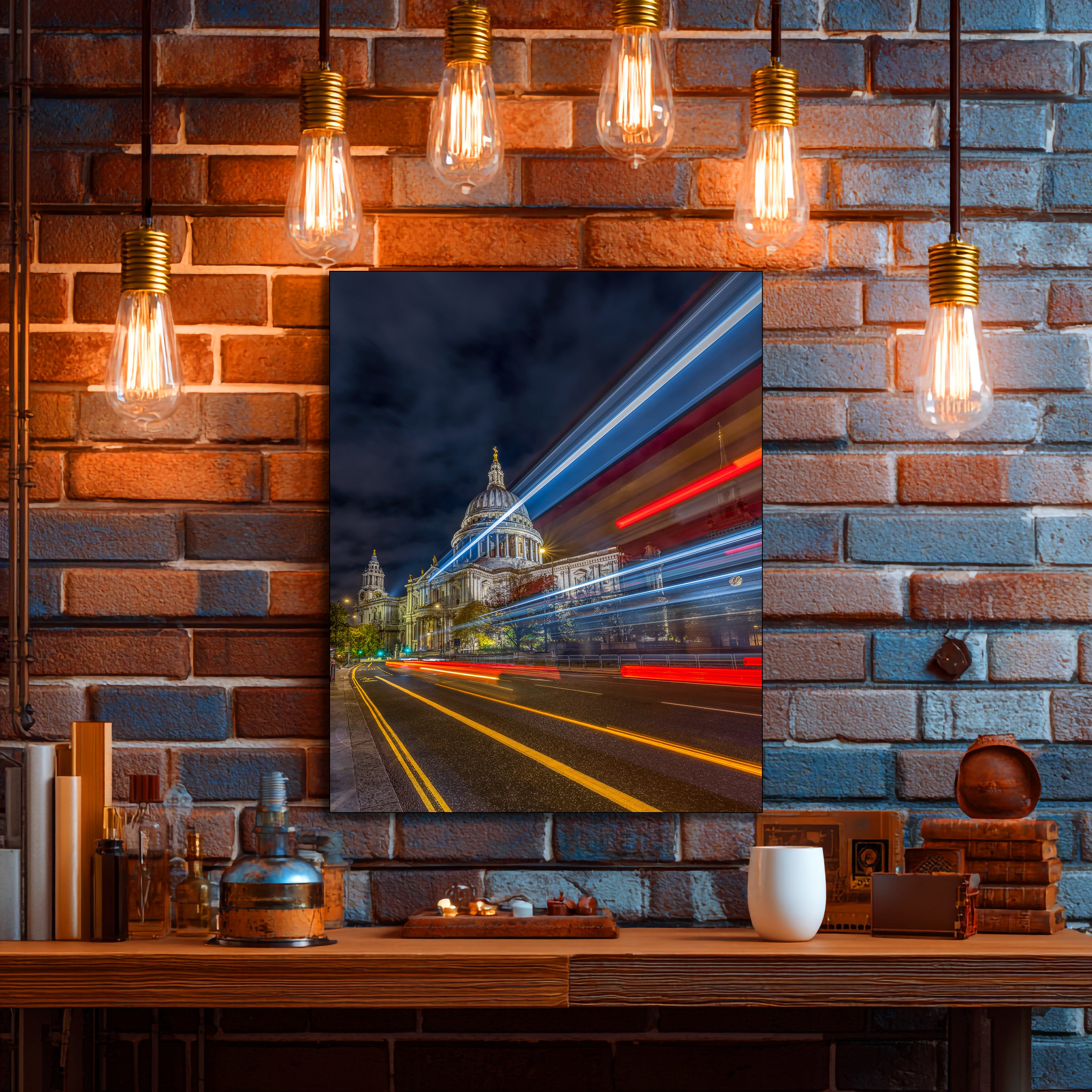 St. Paul's London Fine Art | Canvas, Acrylic, Metal