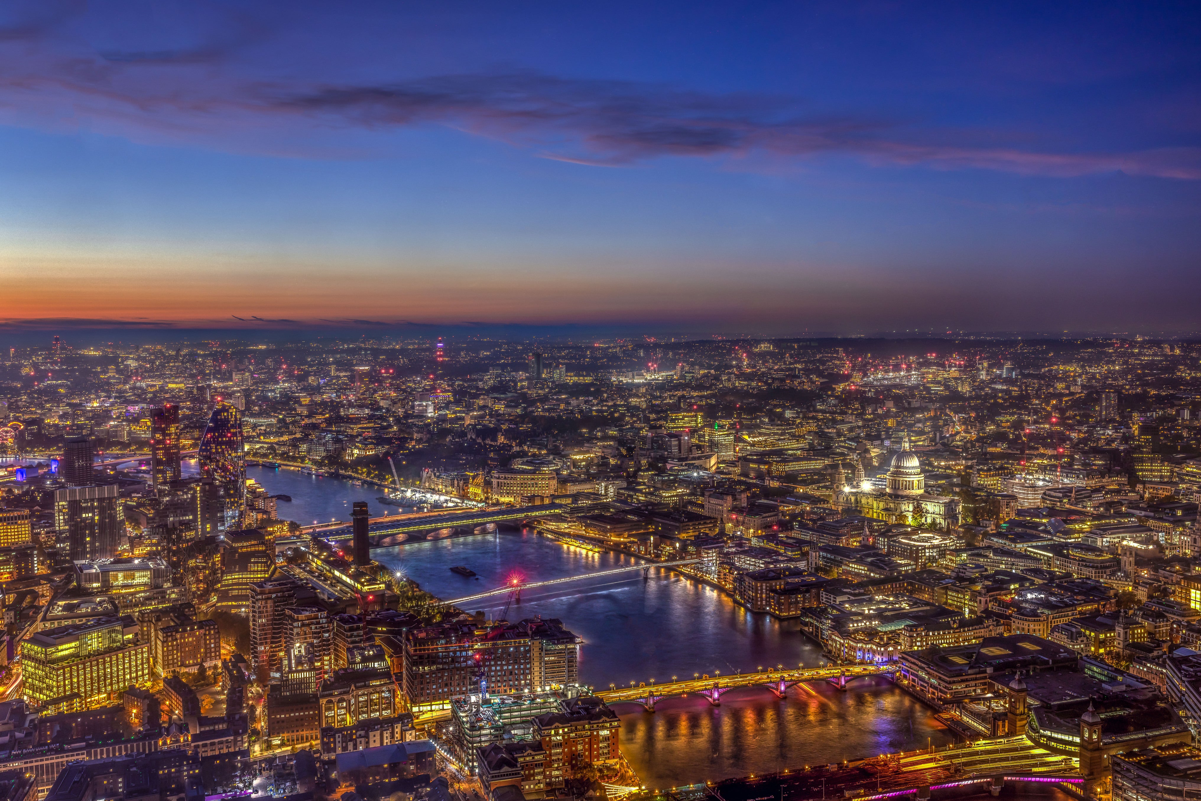 The Shard London fine art | Canvas, Acrylic, Metal