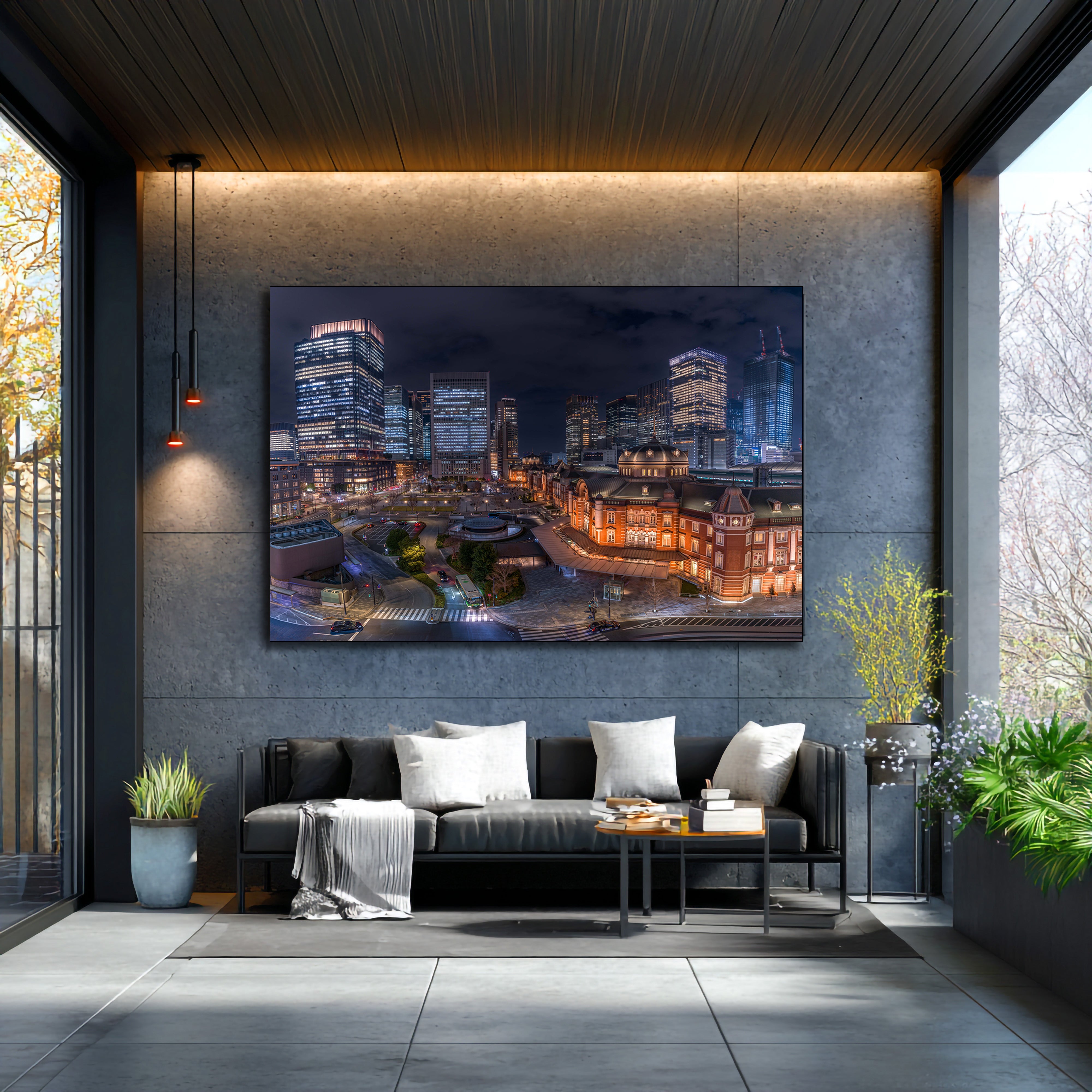 Tokyo Station Japan Fine Art | Canvas, Acrylic, Metal