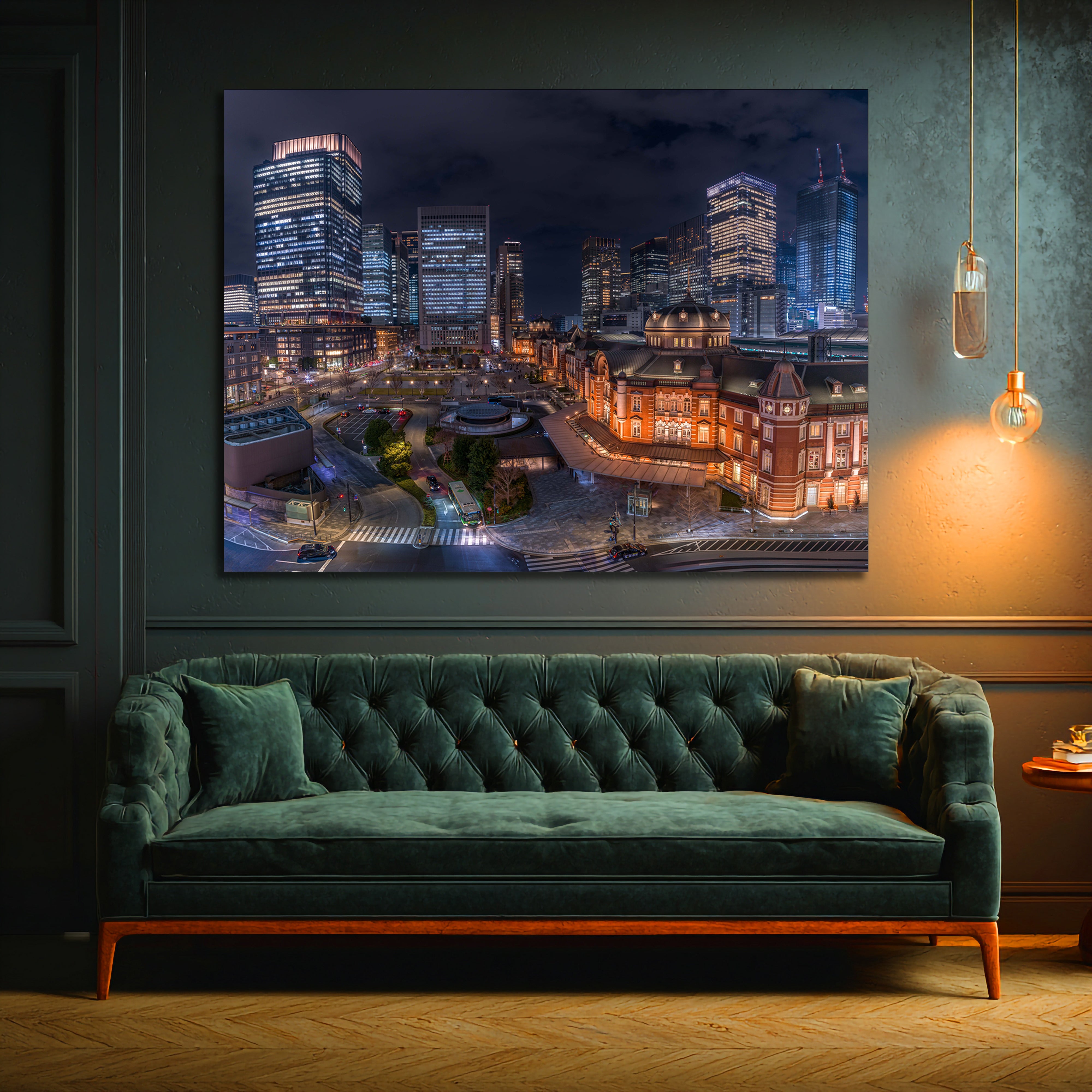 Tokyo Station Japan Fine Art | Canvas, Acrylic, Metal