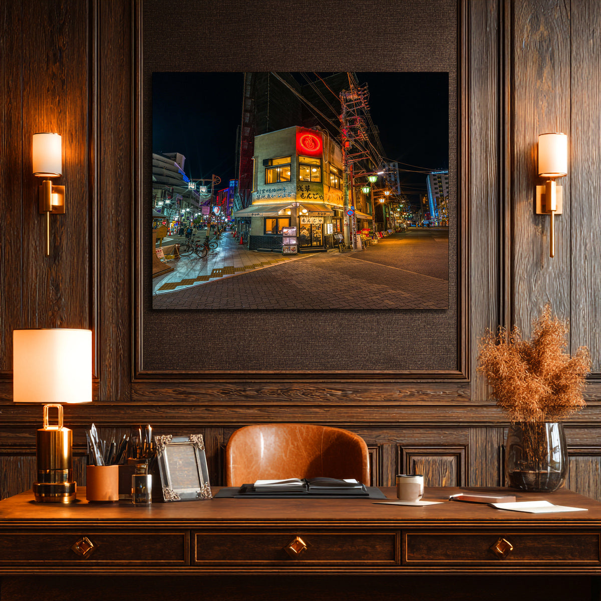Tokyo Street Food Canvas Print