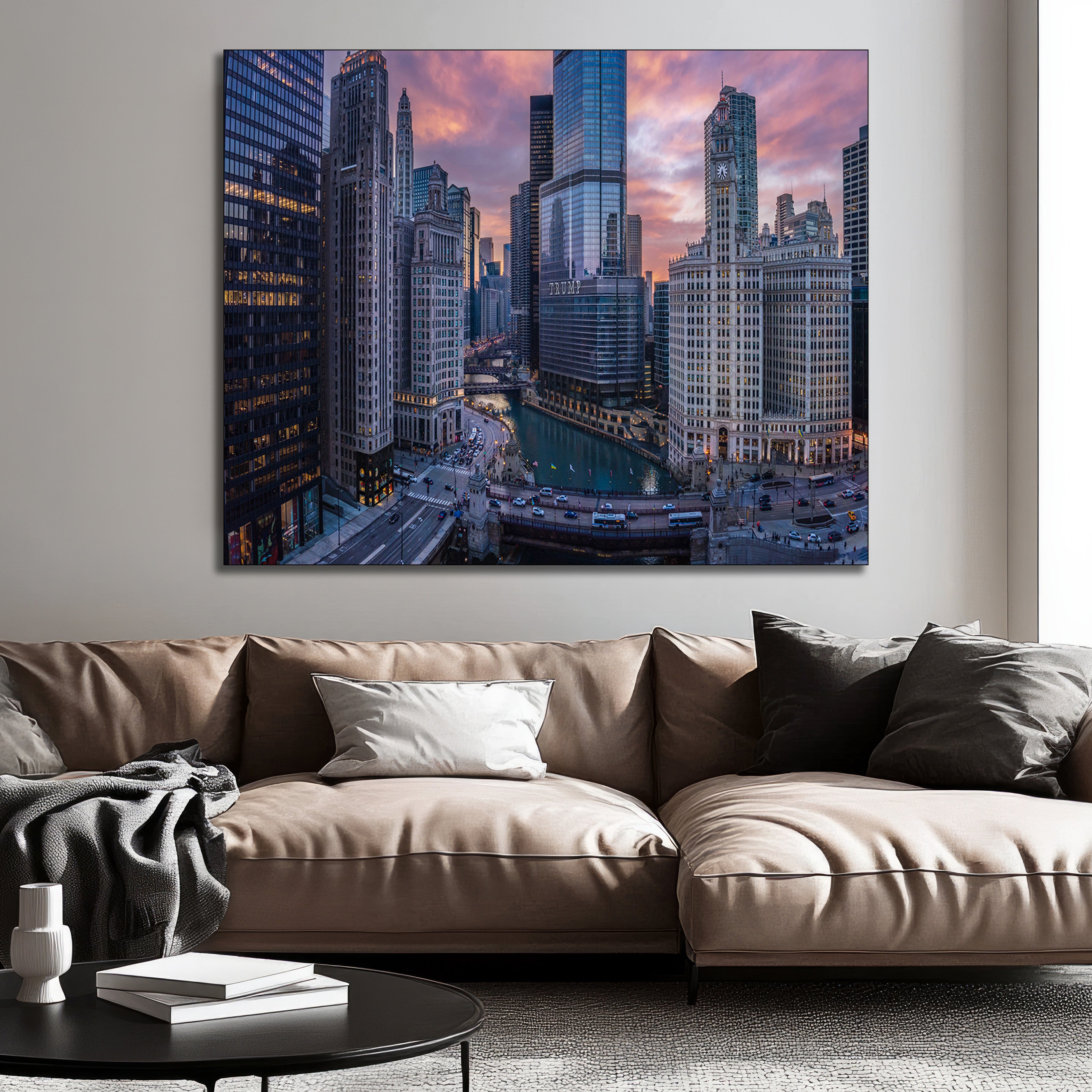 Wacker Drive Mag Mile Chicago