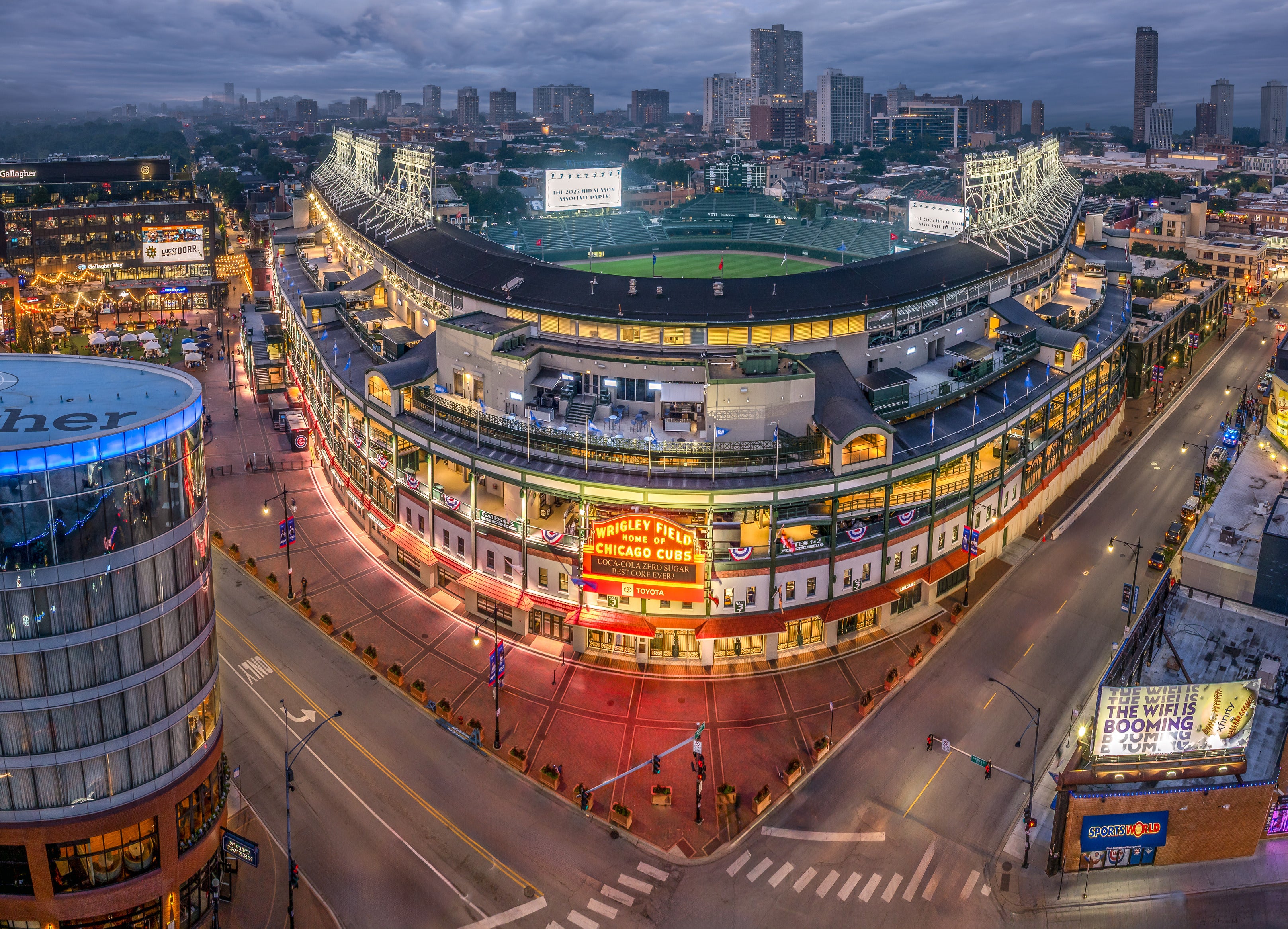 Wrigley Field Home of Chicago Cubs