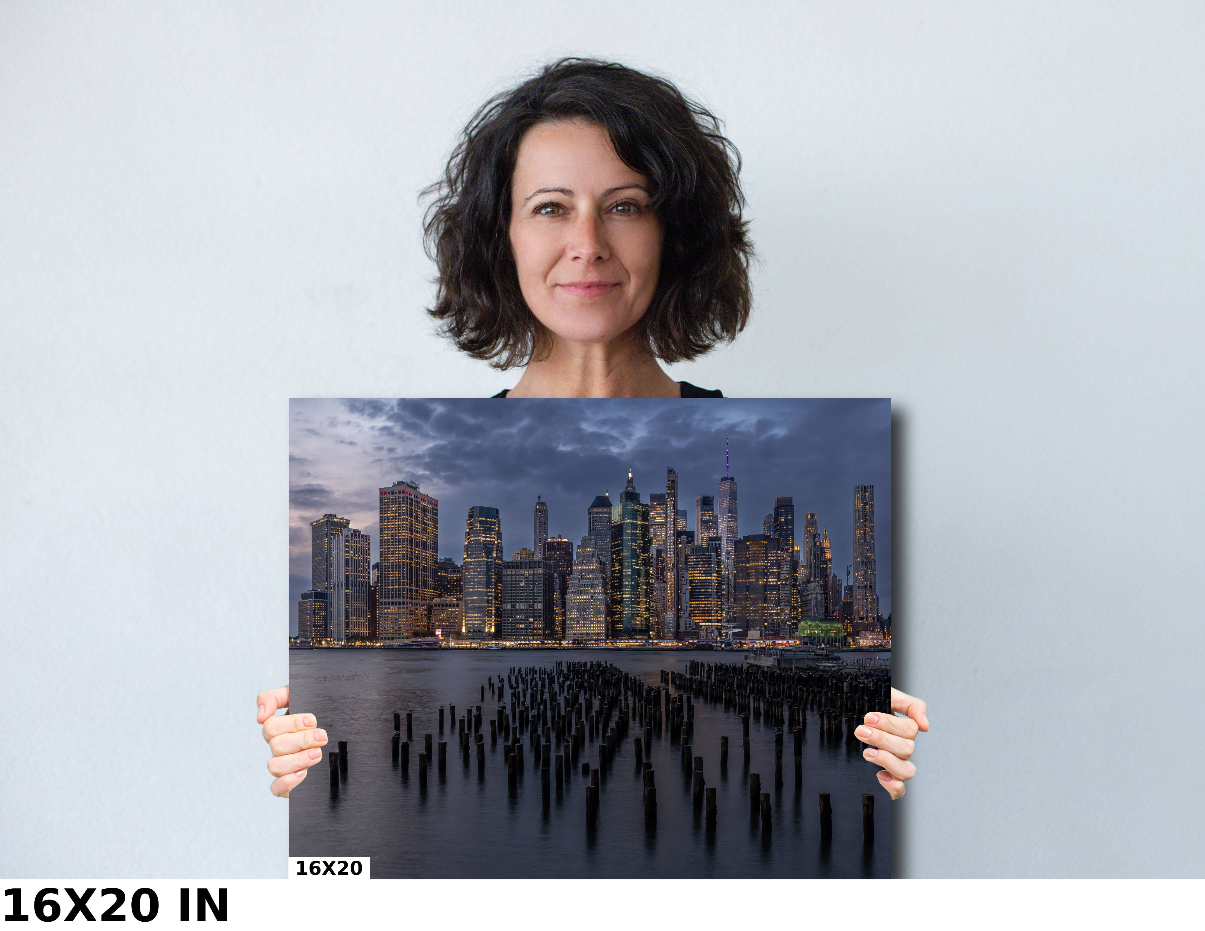 Brooklyn Bridge Pier Skyline